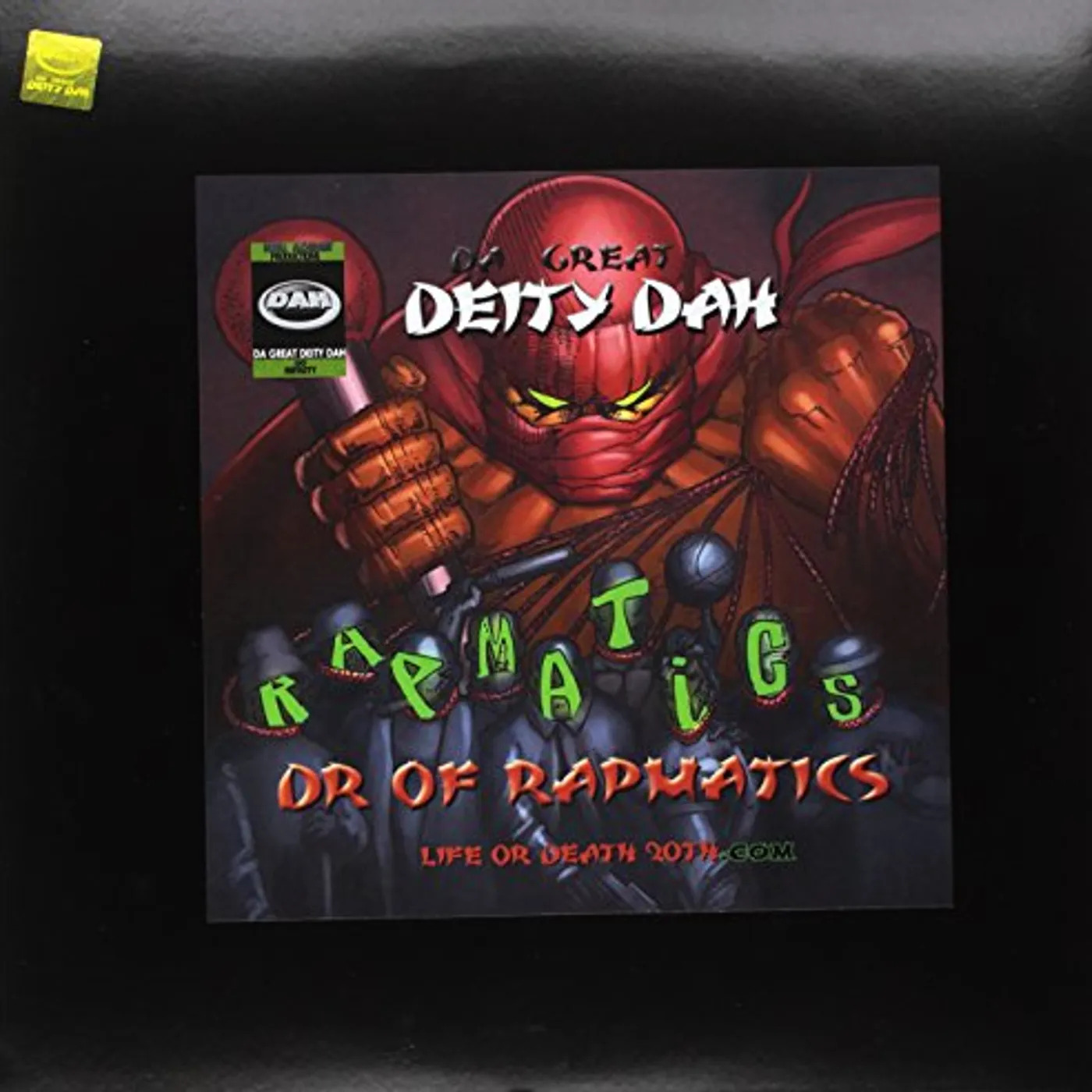 Da Great Deity Dah Dr of Rapmatics Vinyl Record