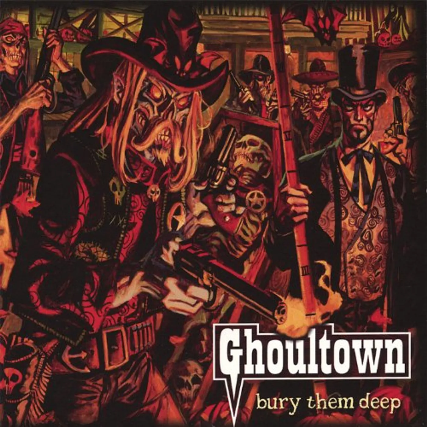 Ghoultown BURY THEM DEEP (EXTENDED VERSION) CD