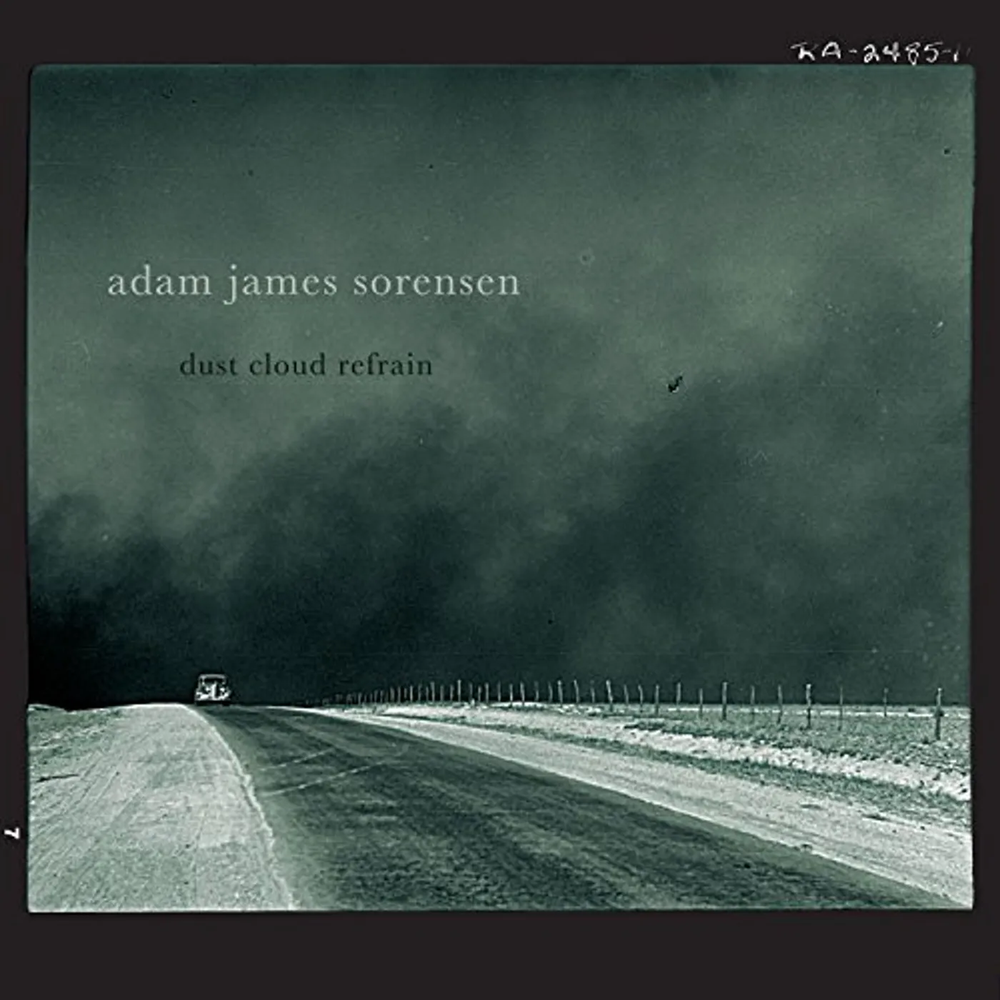Adam James Sorensen DUST CLOUD REFRAIN CD