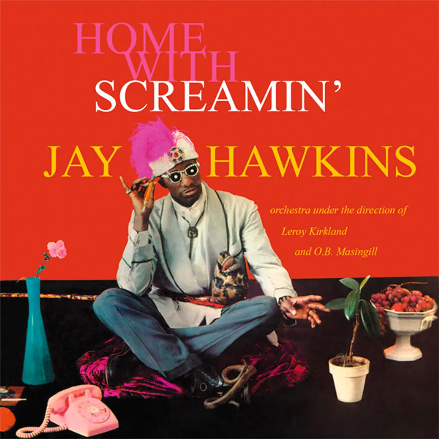 AT HOME WITH Screamin' Jay Hawkins CD