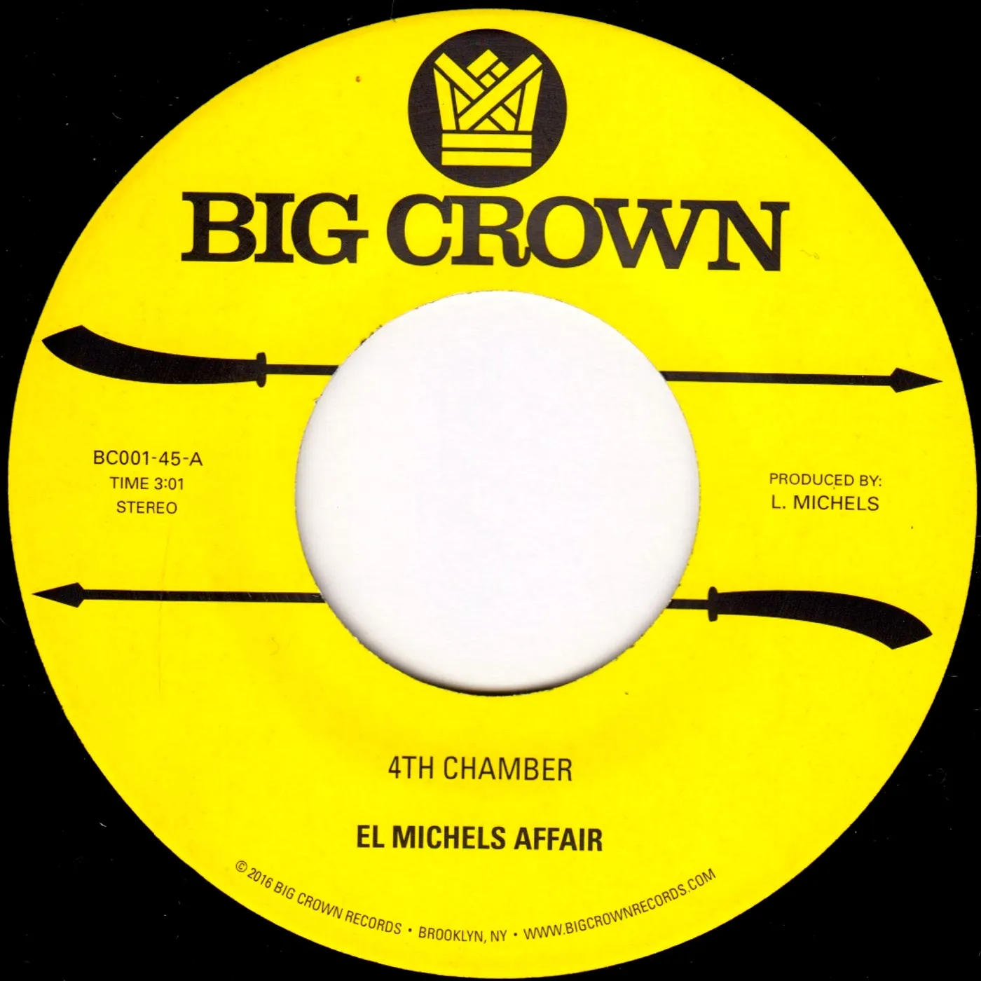 El Michels Affair 4TH CHAMBER / SNAKES Vinyl Record