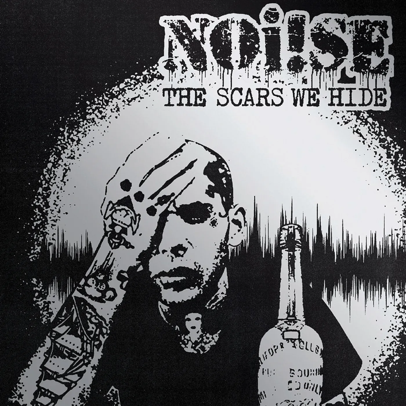 Noi!se SCARS WE HIDE (CLEAR VINYL) Vinyl Record