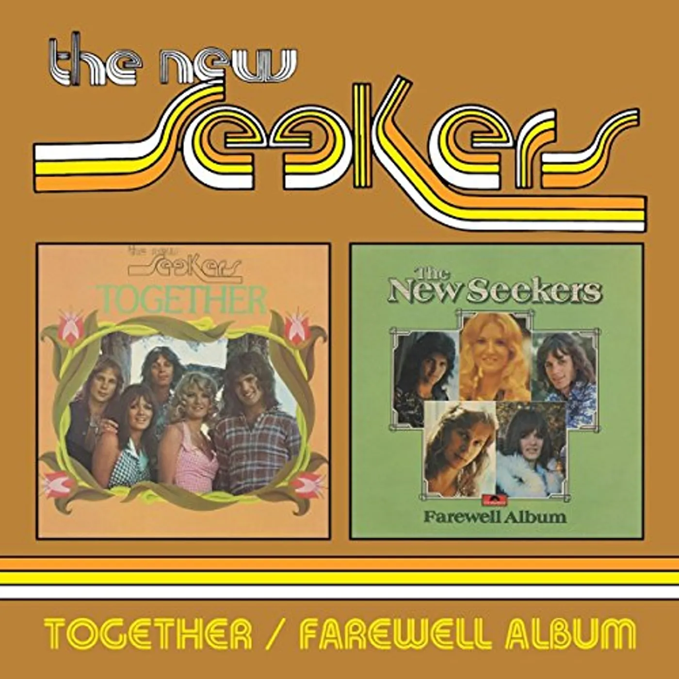 The New Seekers TOGETHER / FAREWELL ALBUM CD