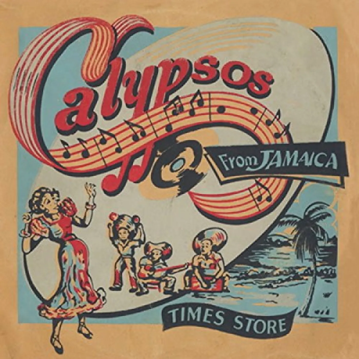 Hubert Porter Calypsos From Jamaica Vinyl Record