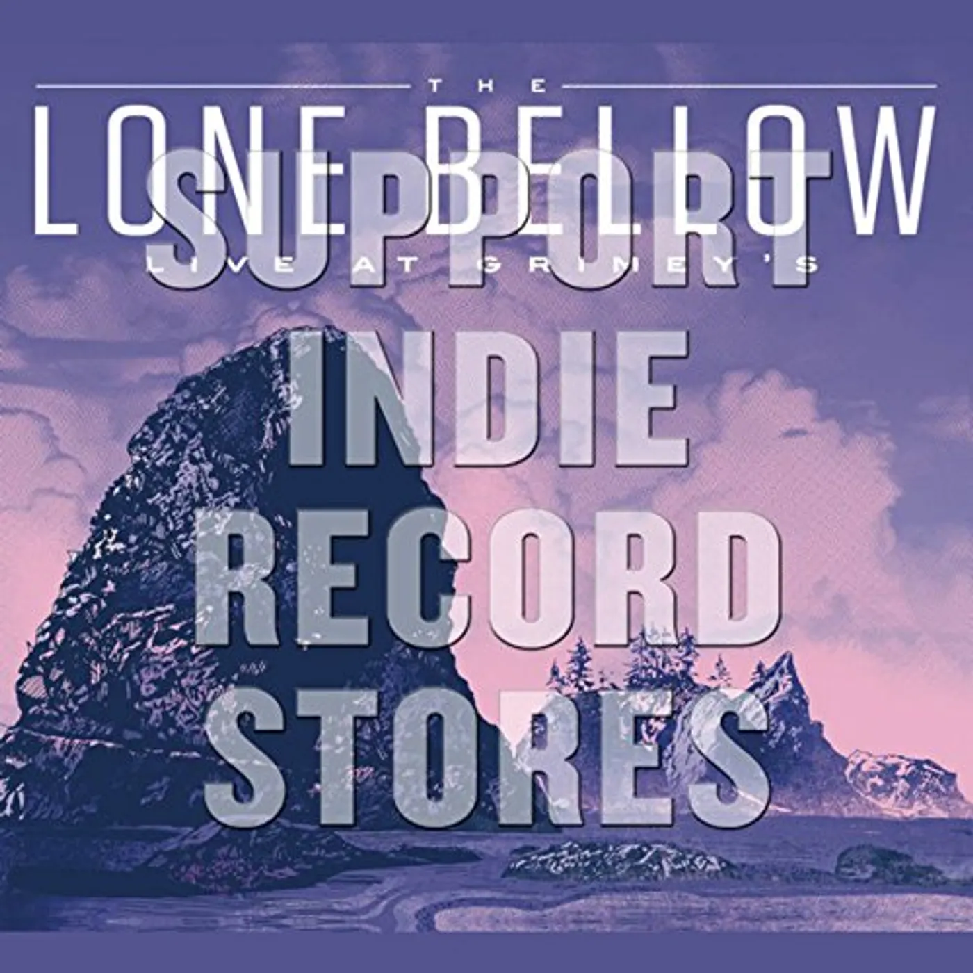 The Lone Bellow: LIVE AT GRIMEY'S Vinyl Record