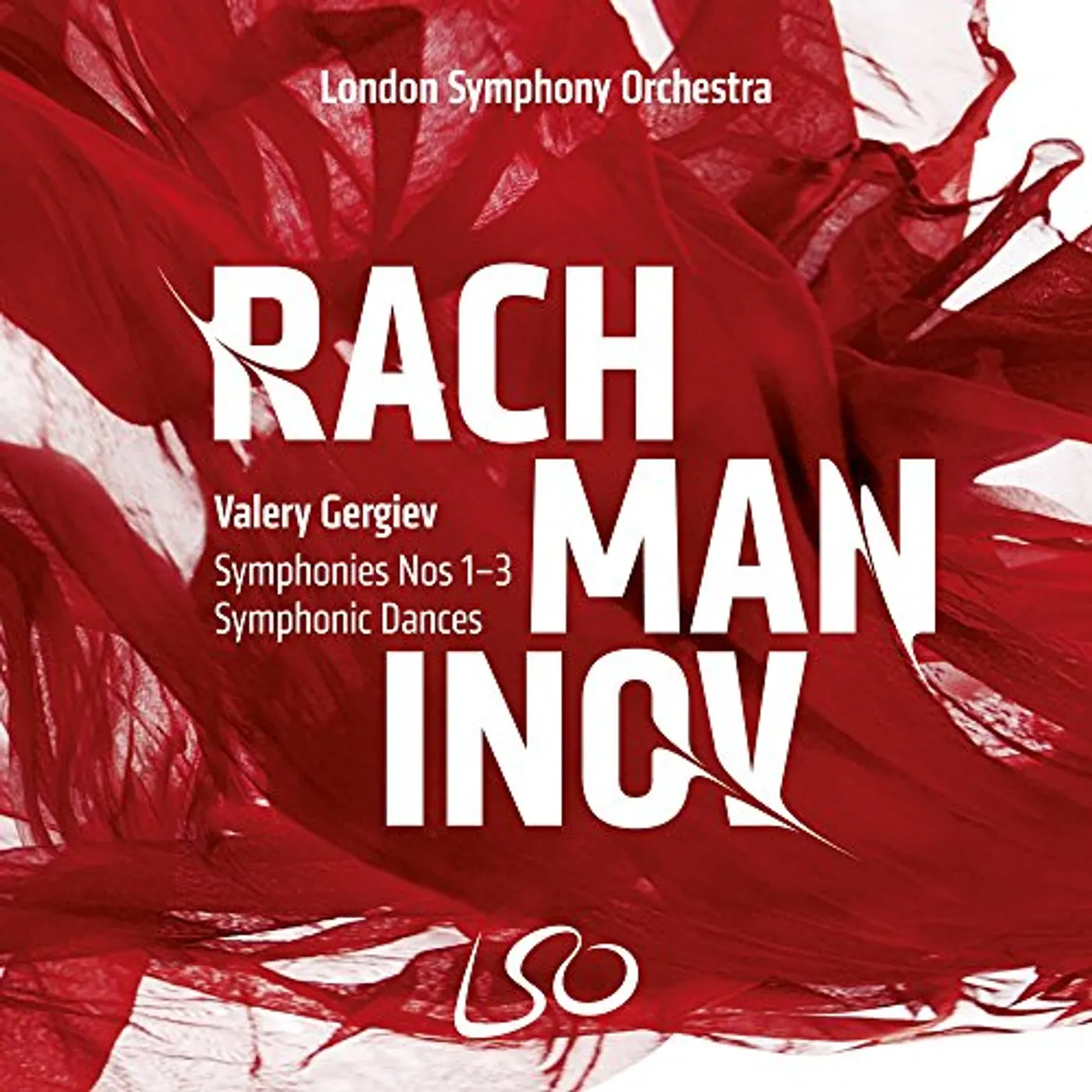 Valery Gergiev RACHMANINOV: SYMPHONIES NOS.1-3 SYMPHONIC DANCES CD Super Audio CD
