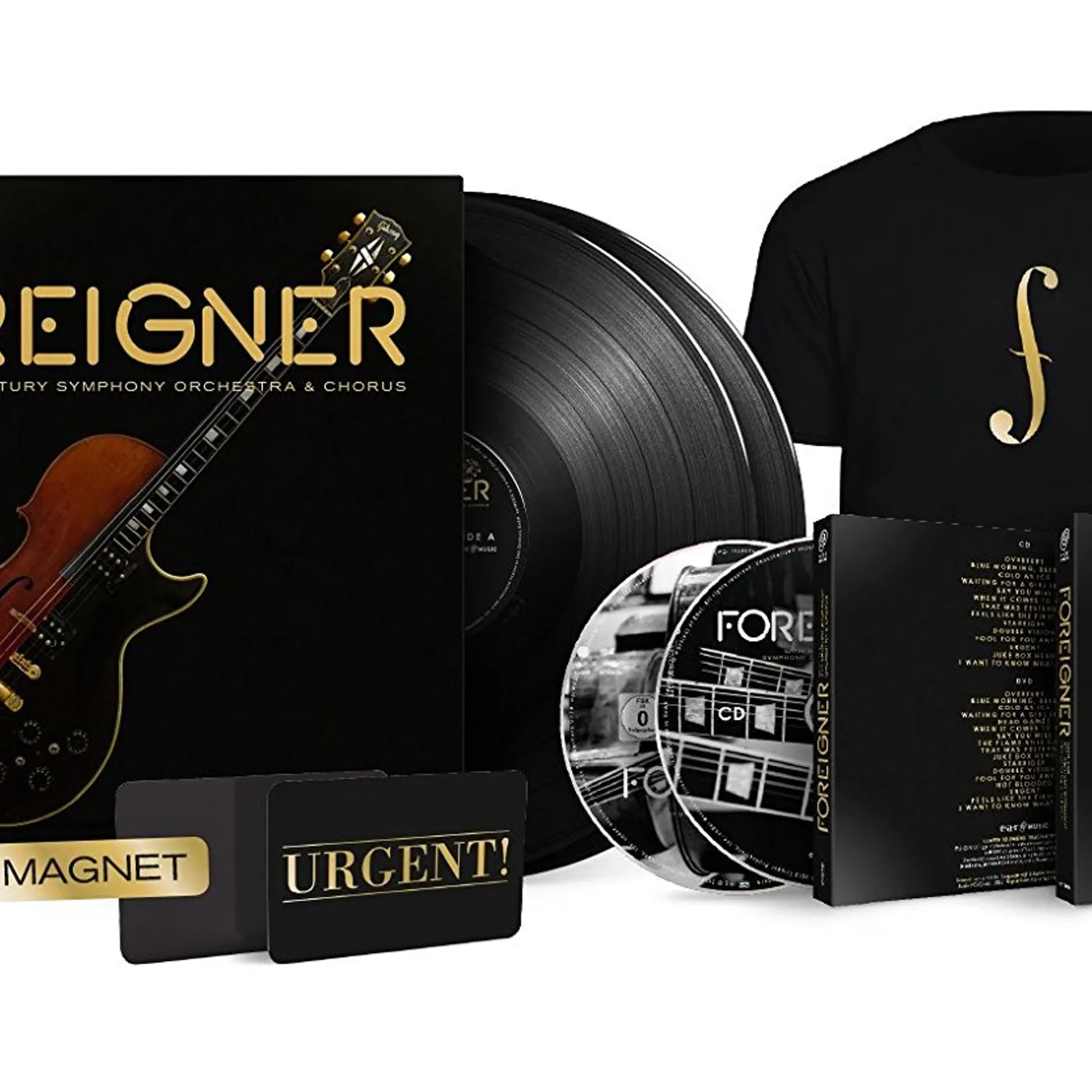 Foreigner With the 21st Century Symphony Orchestra & Chorus Vinyl Record