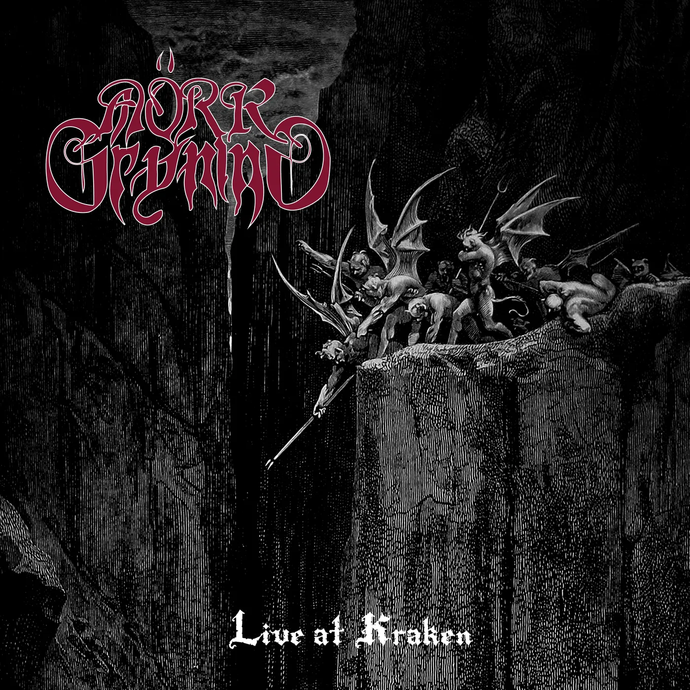 Mörk Gryning LIVE AT KRAKEN CD