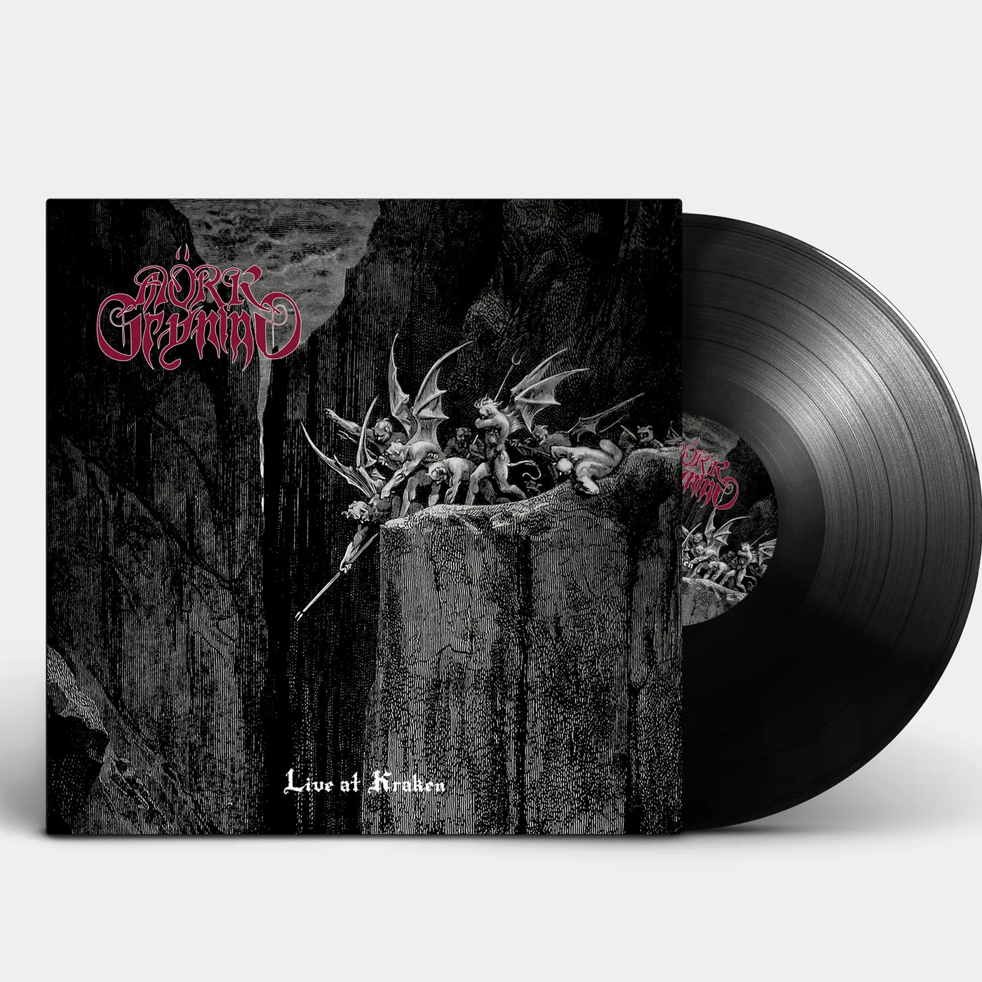 Mörk Gryning Live at Kraken Vinyl Record