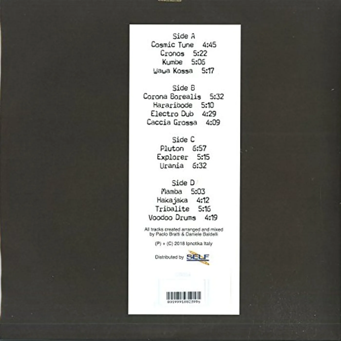 Daniele Baldelli COSMIC SOUND Vinyl Record