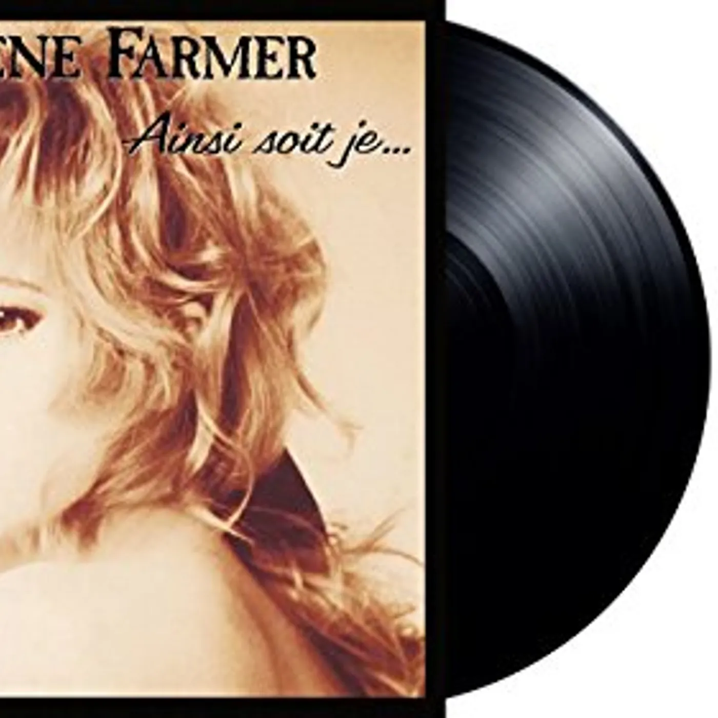 Mylène Farmer Ainsi Soit Je Vinyl Record