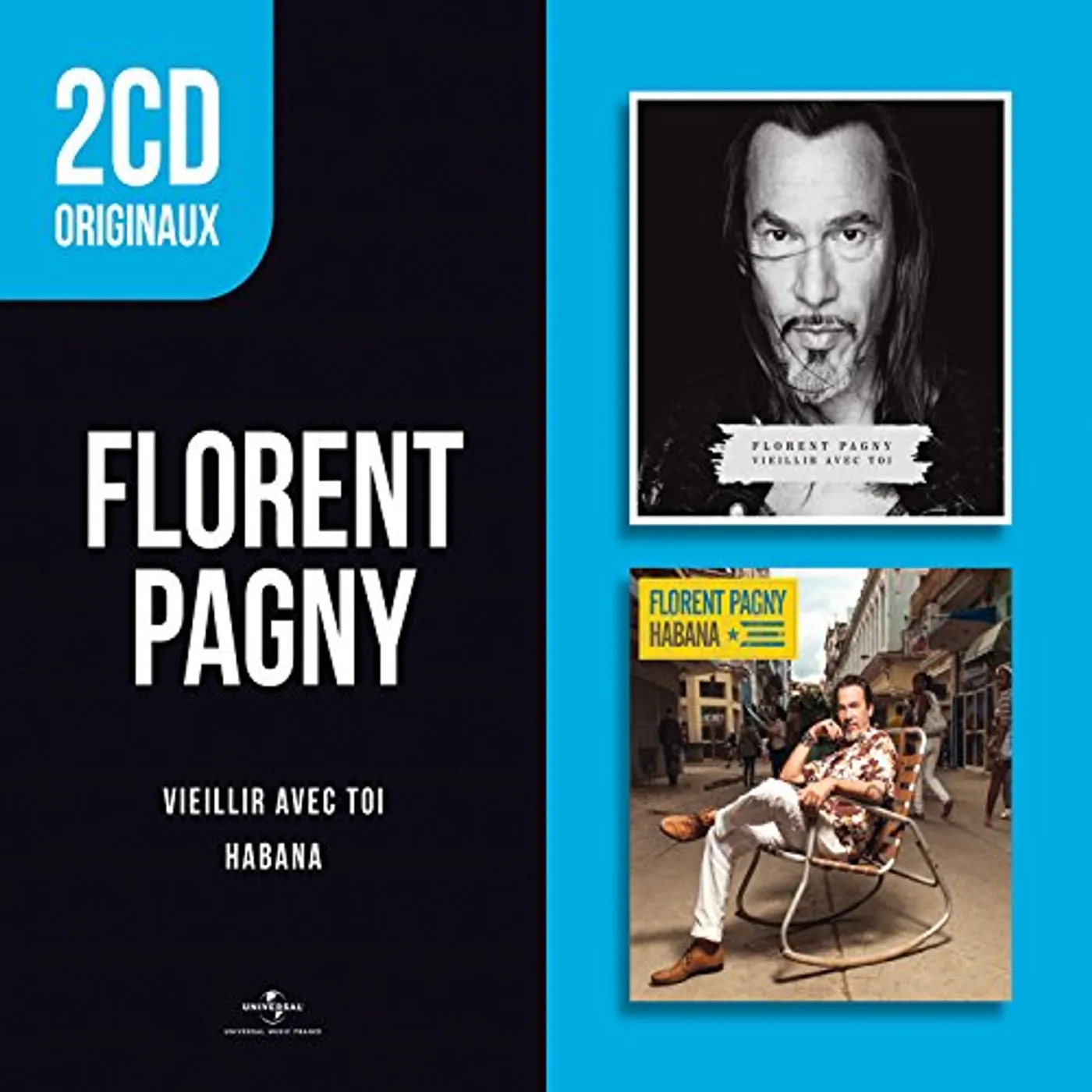 Florent Pagny HABANA / VIEILLIR AVEC TOI CD