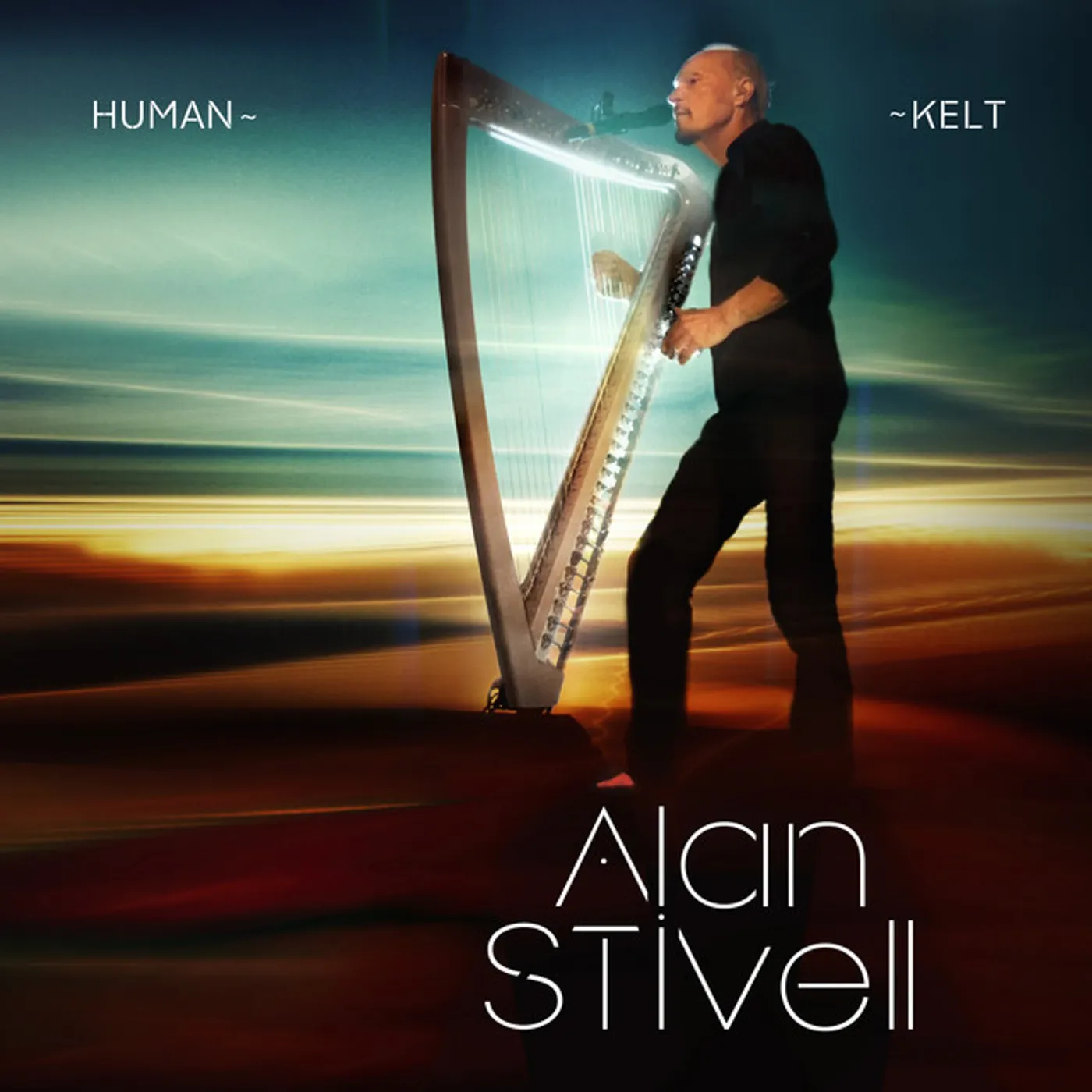 Alan Stivell Human / Kelt Vinyl Record