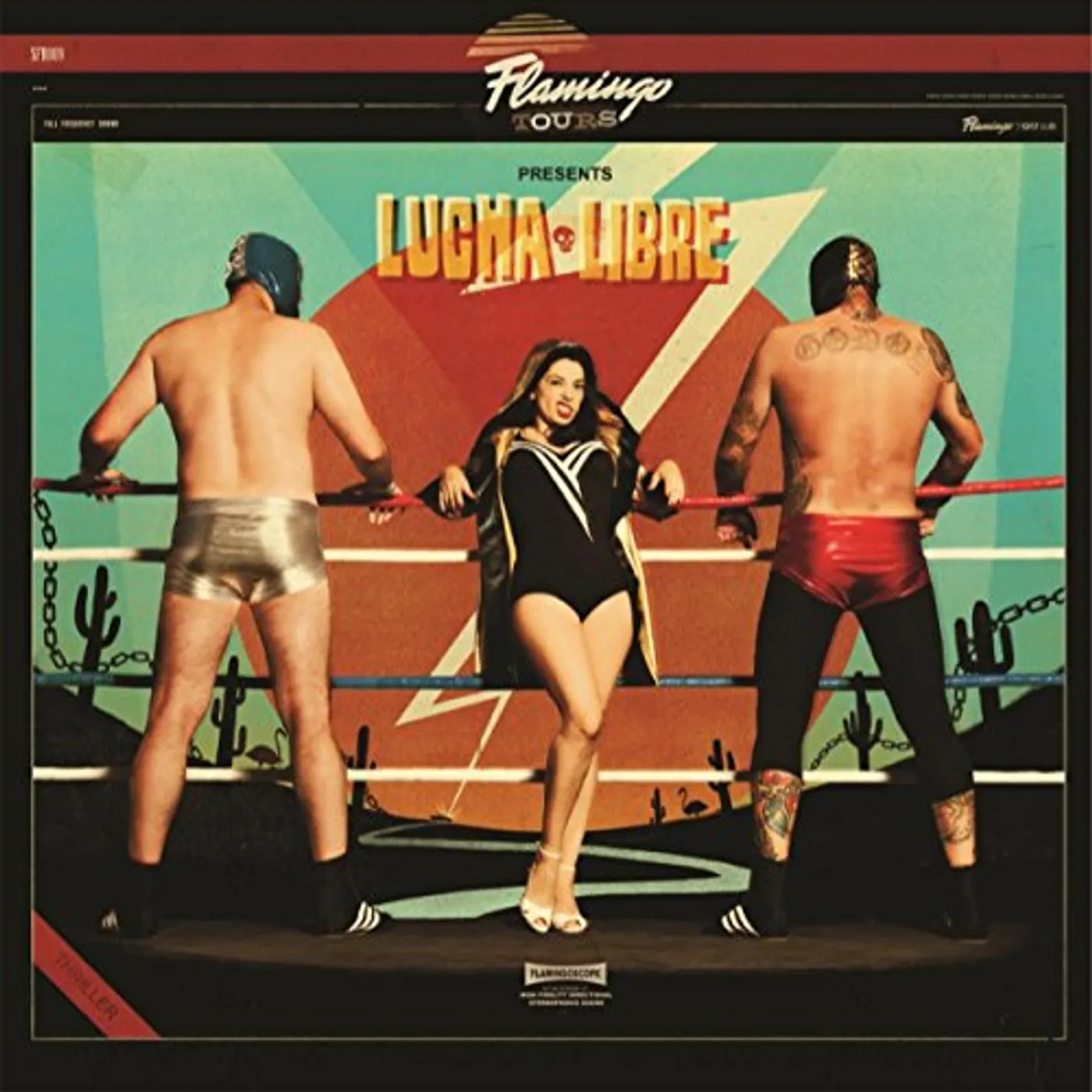 Flamingo Tours Lucha Libre Vinyl Record