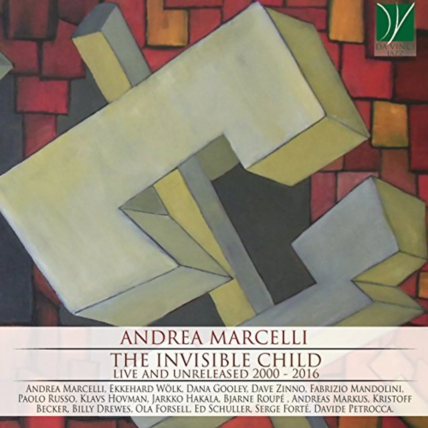 Andrea Marcelli INVISIBLE CHILD: LIVE & UNRELEASED 2000-2016 CD