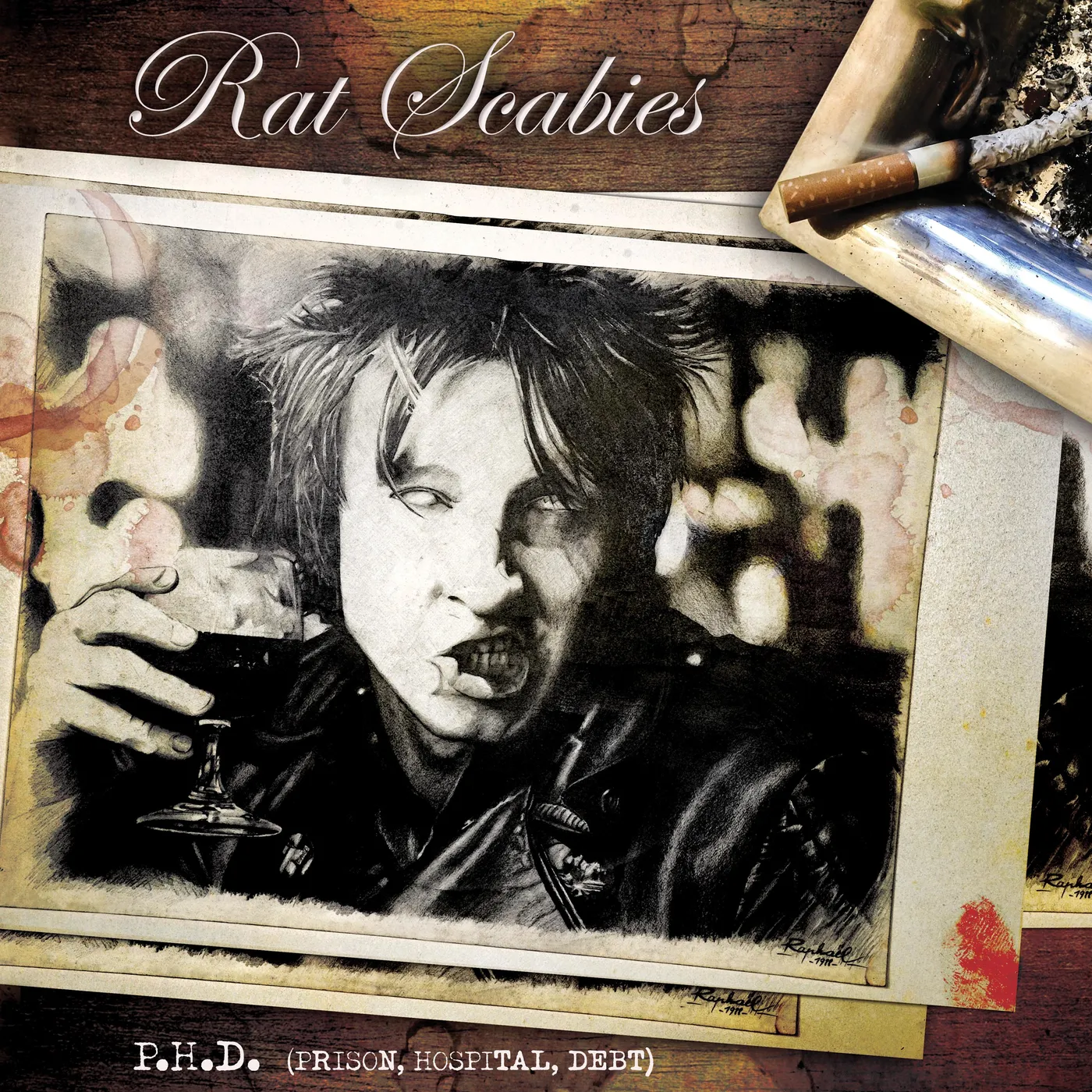 Rat Scabies P.H.D. (Prison Hospital Debt) - Limited Edition Colored Vinyl Record