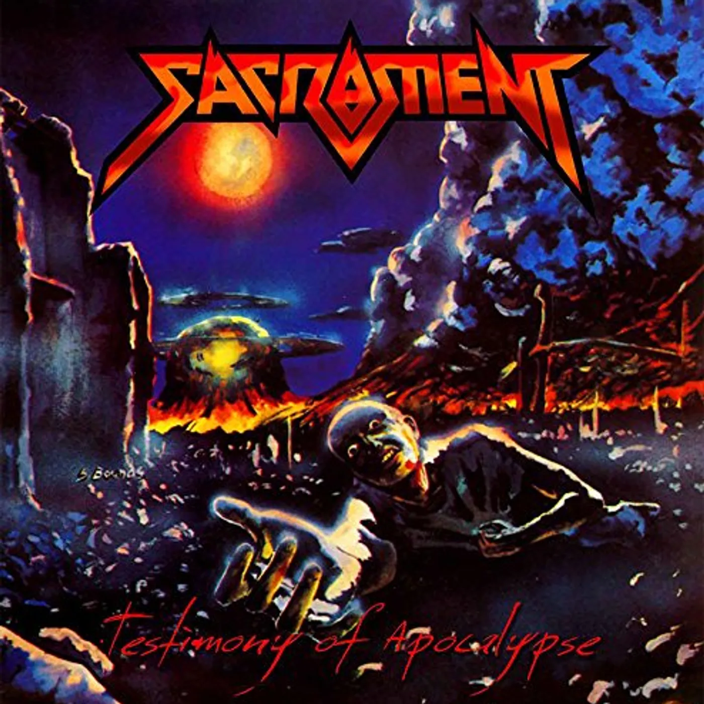 Sacrament Testimony of Apocalypse Vinyl Record