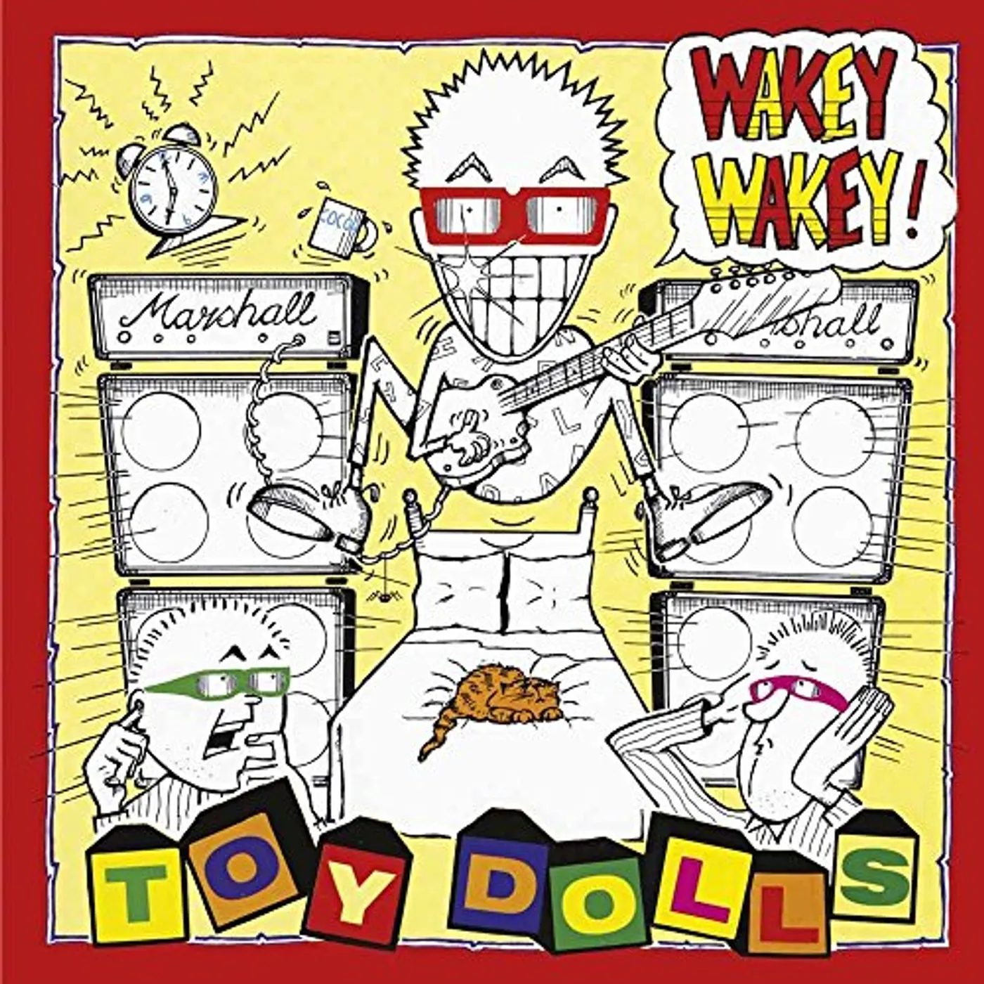 The Toy Dolls WAKEY WAKEY Vinyl Record