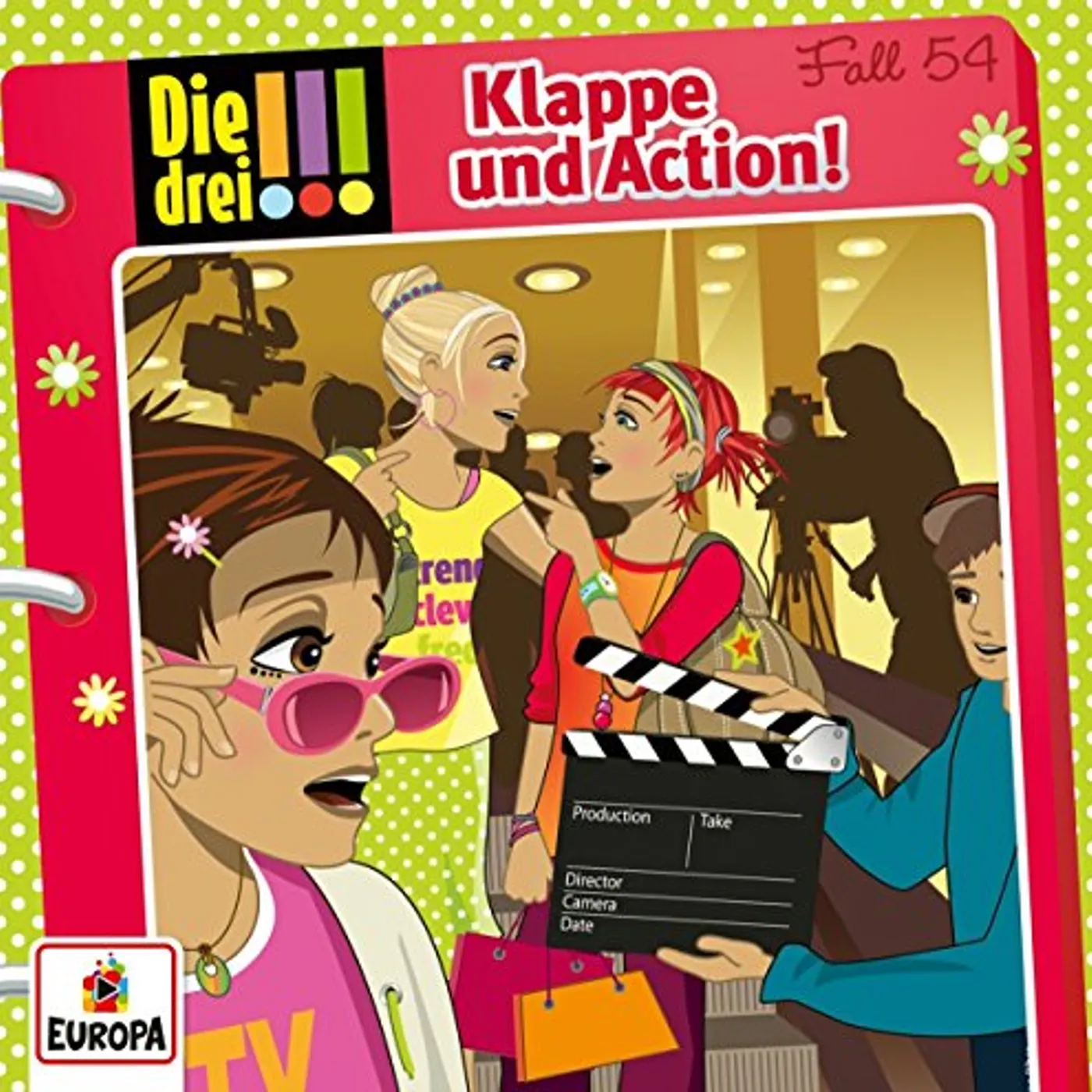 Die drei 054/KLAPPE UND ACTION CD