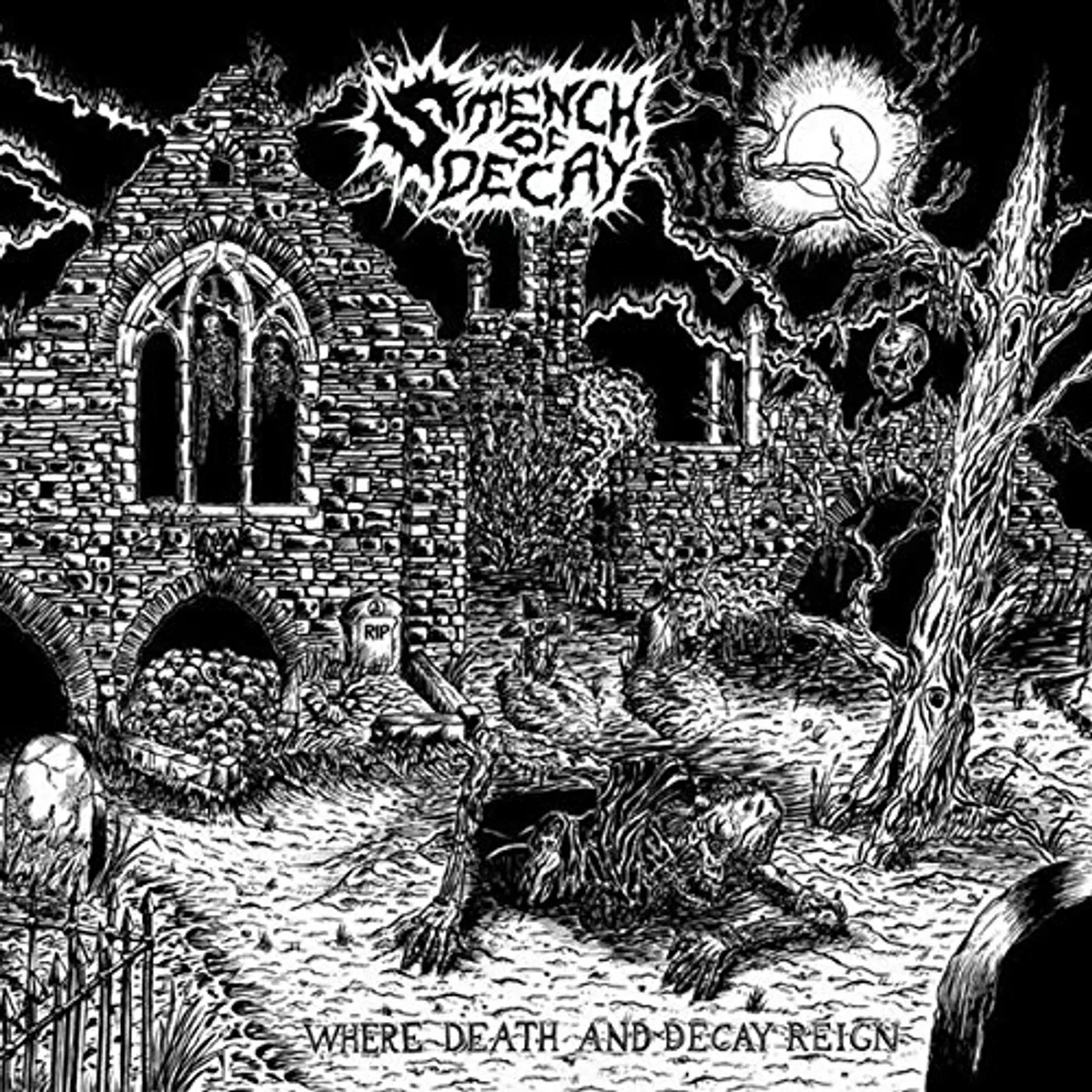 Stench Of Decay WHERE DEATH & DECAY REIGN Vinyl Record