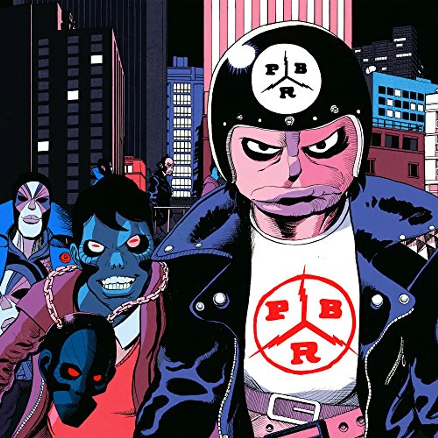 PBR Streetgang Late Night Party Line Vinyl Record