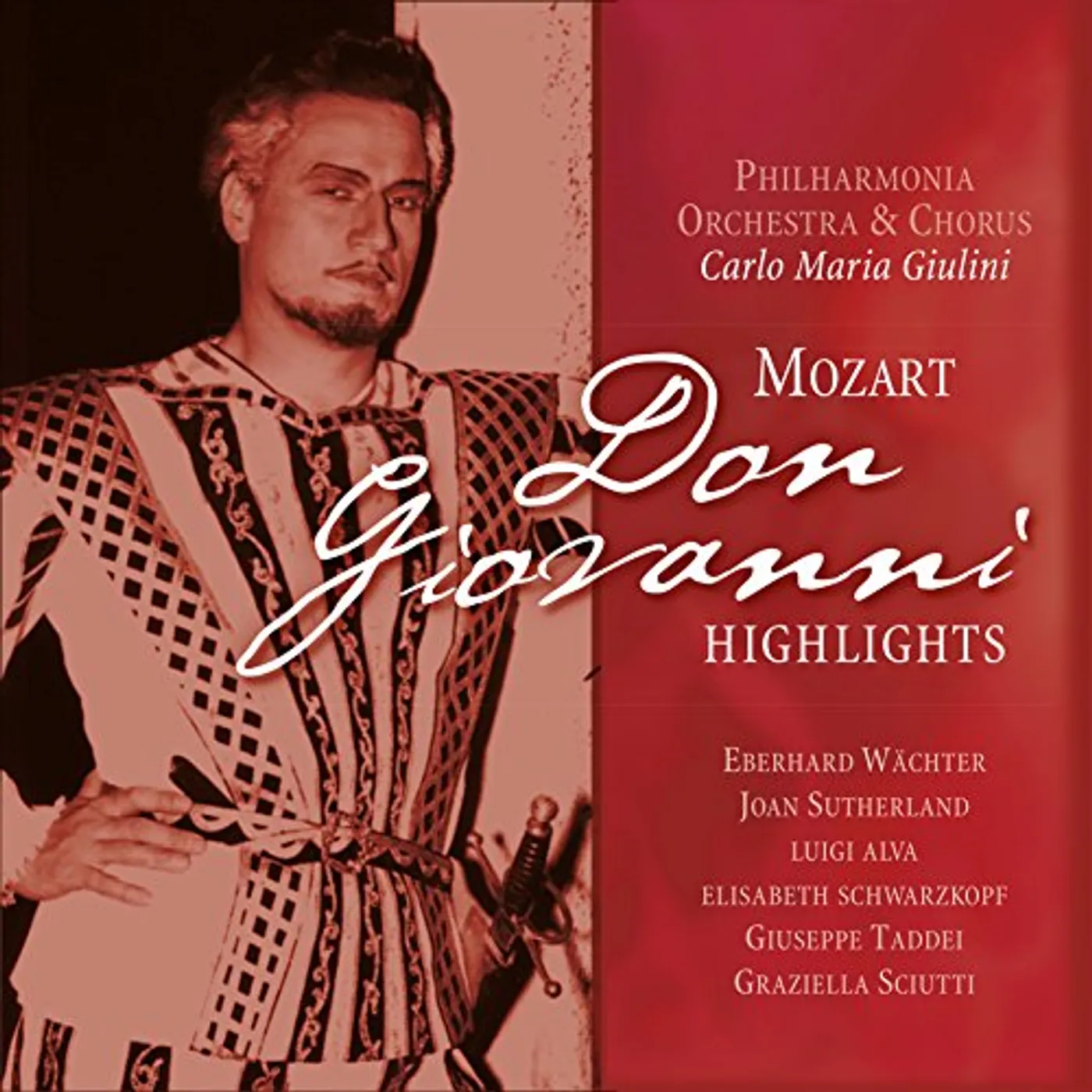 W.A. Mozart DON GIOVANNI HIGHLIGHTS Vinyl Record