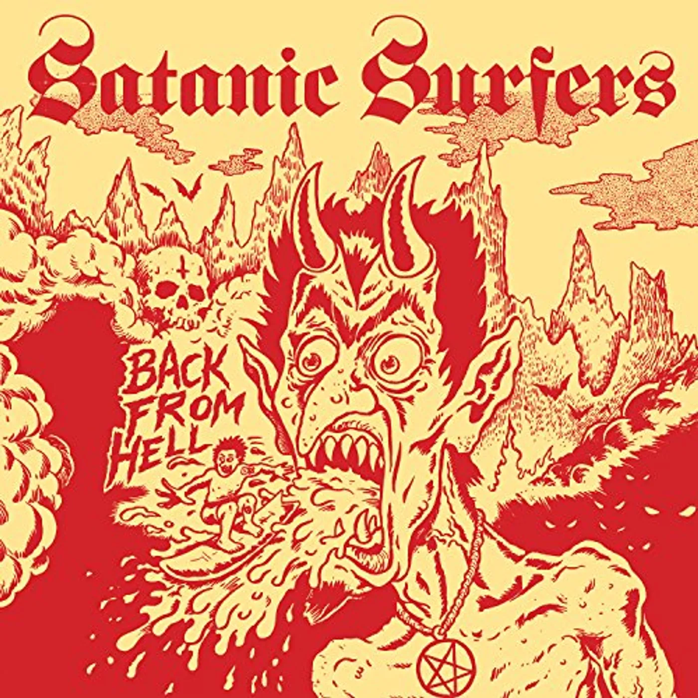 Satanic Surfers BACK FROM HELL CD