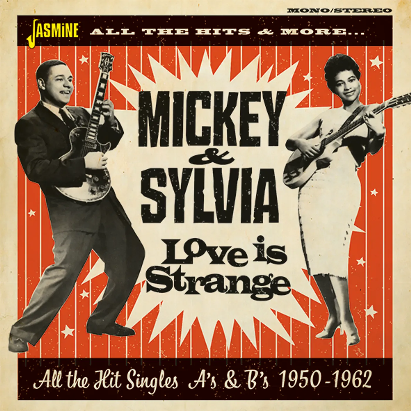 Mickey & Sylvia LOVE IS STRANGE: ALL HIT SINGLES AS & BS 1950-1962 CD