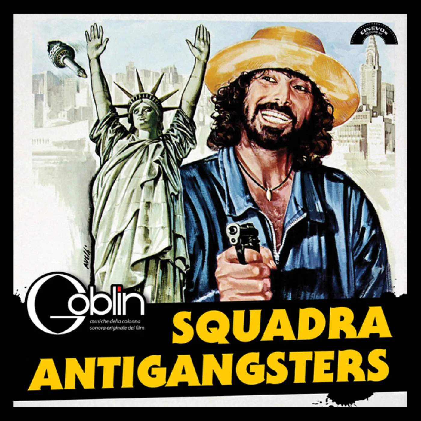 Goblin SQUADRA ANTIGANGSTER Vinyl Record