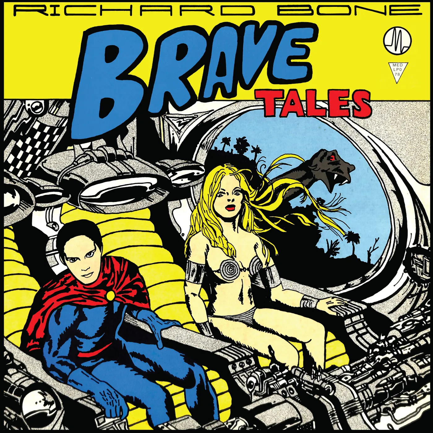 Richard Bone Brave Tales Vinyl Record