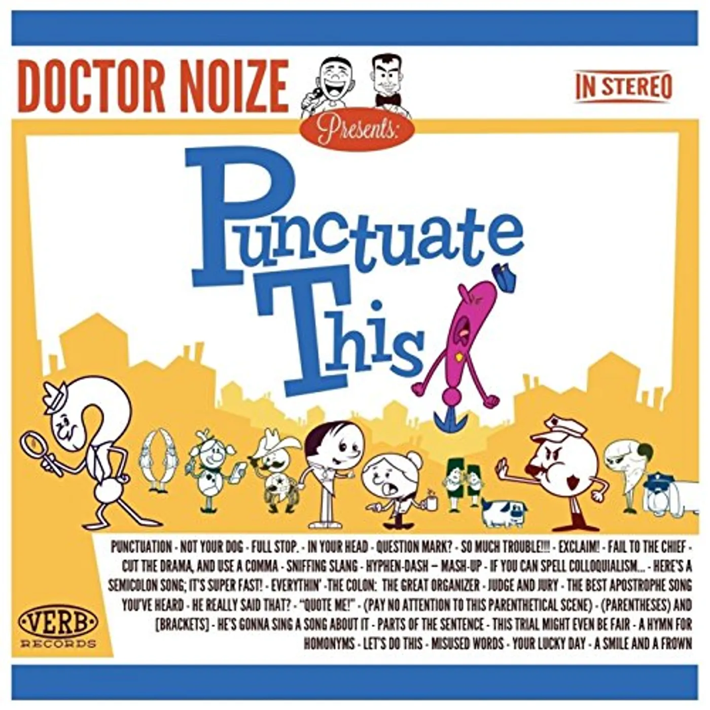 Doctor Noize PUNCTUATE THIS CD