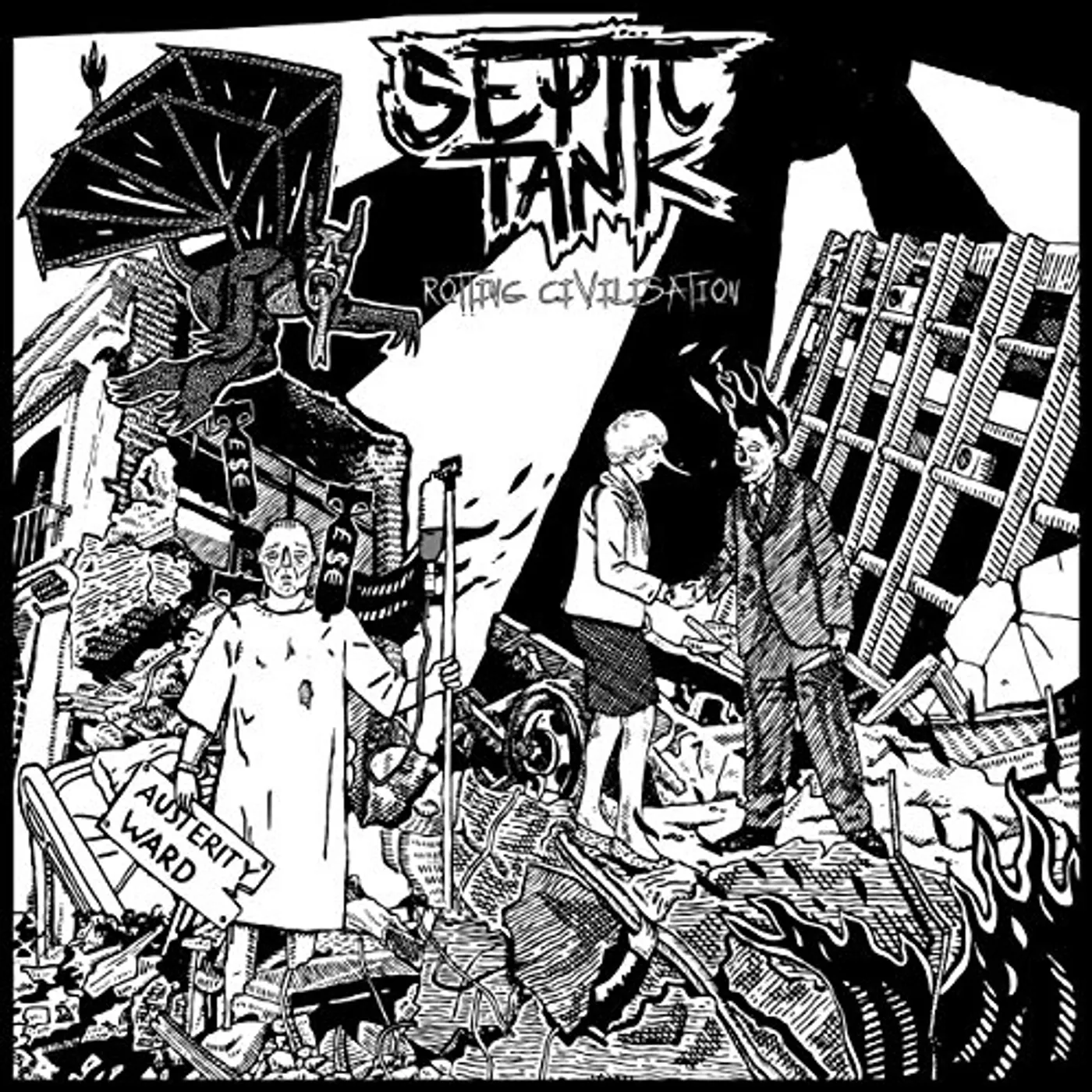 Septic Tank Rotting Civilisation Vinyl Record