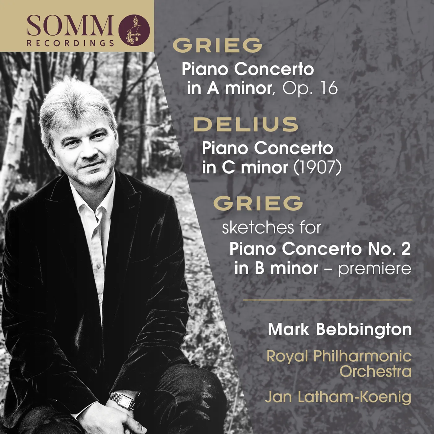 Mark Bebbington PIANO CONCERTOS BY GRIEG & DELIUS CD
