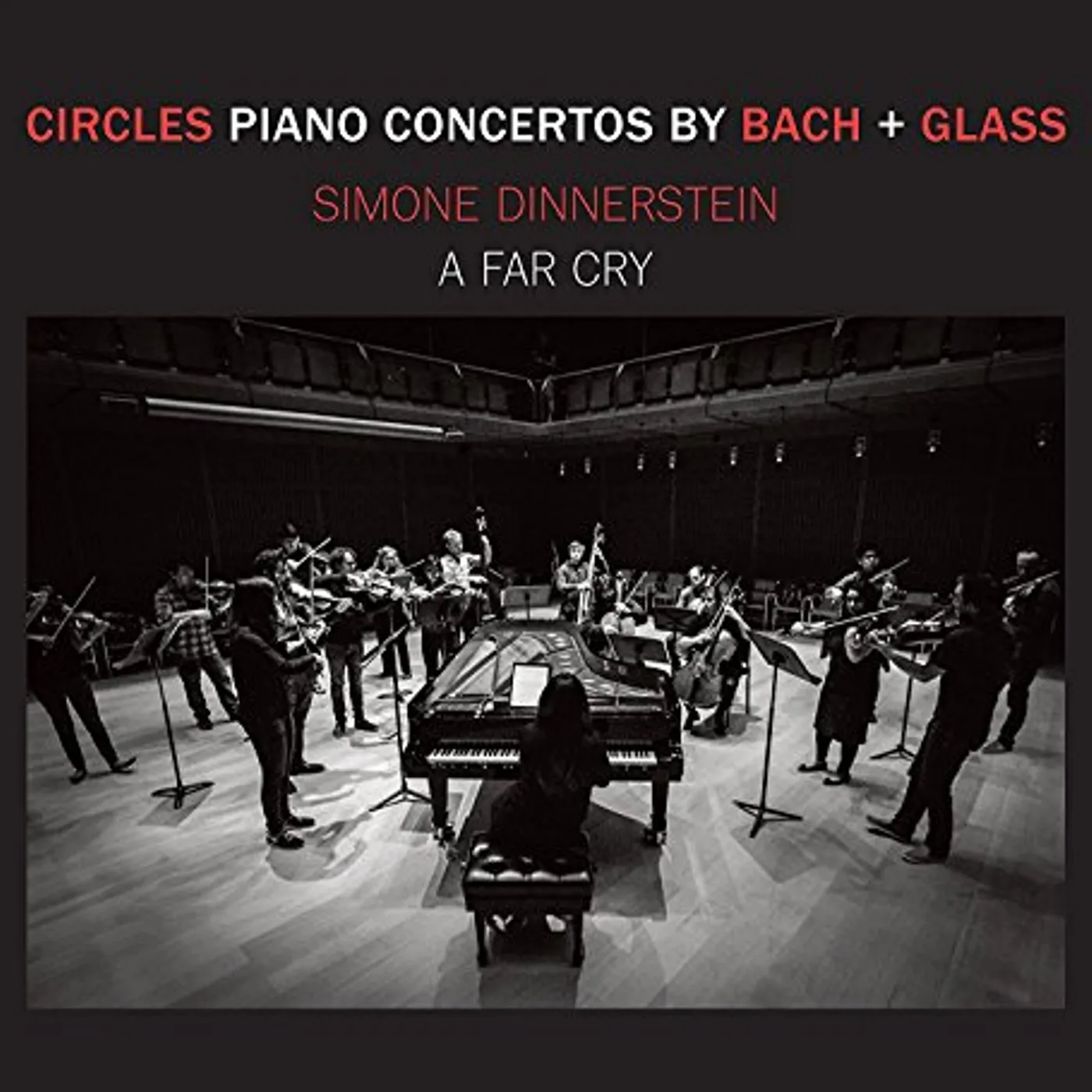 Simone Dinnerstein CIRCLES - PIANO CONCERTOS BY GLASS + BACH CD