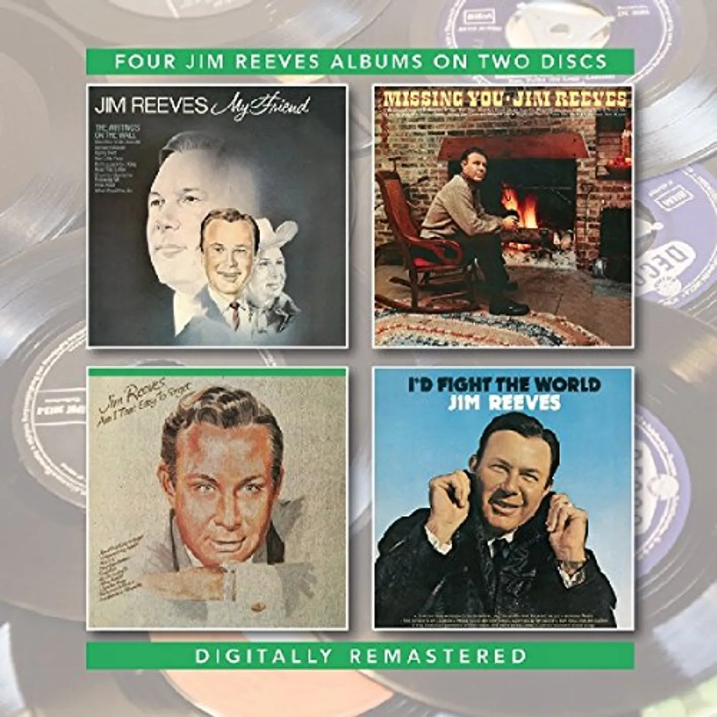 Jim Reeves MY FRIEND / MISSING YOU / AM I THAT EASY TO FORGET CD