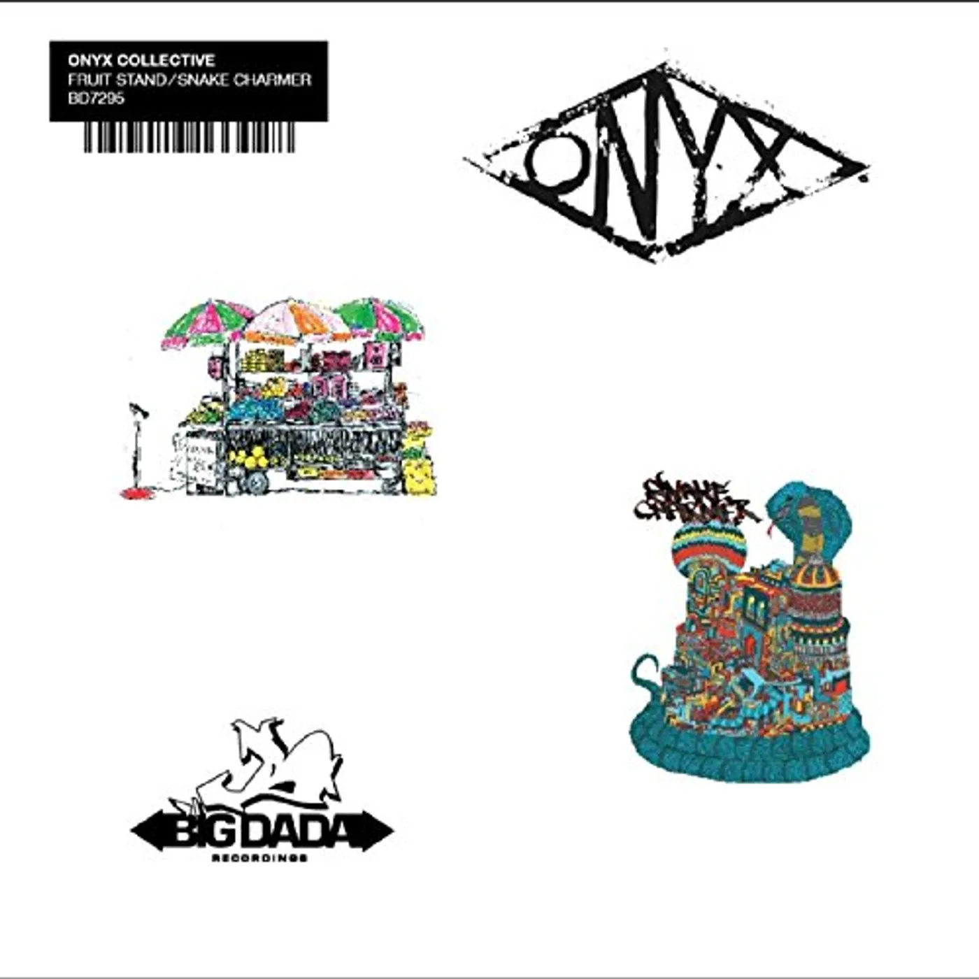 Onyx Collective FRUIT STAND / SNAKE CHARMER Vinyl Record