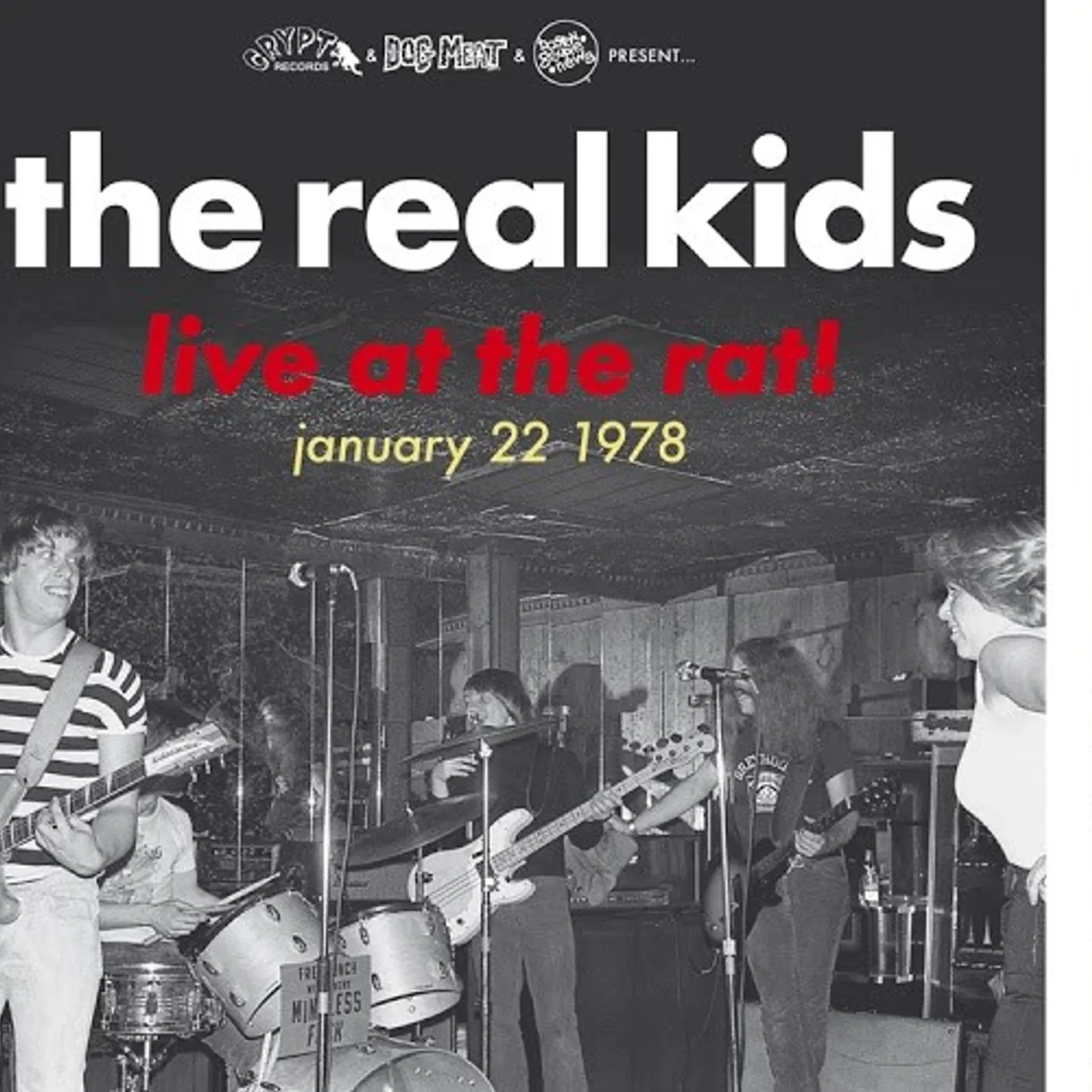 The Real Kids LIVE AT THE RAT JANUARY 22 1978 Vinyl Record