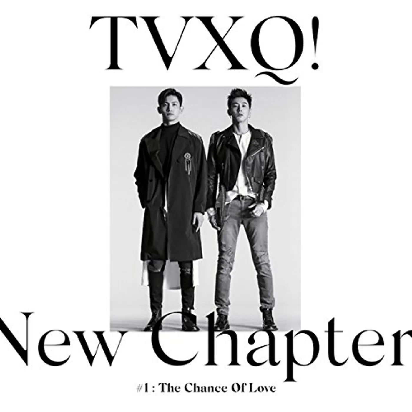 TVXQ NEW CHAPTER #1: THE CHANCE OF LOVE CD