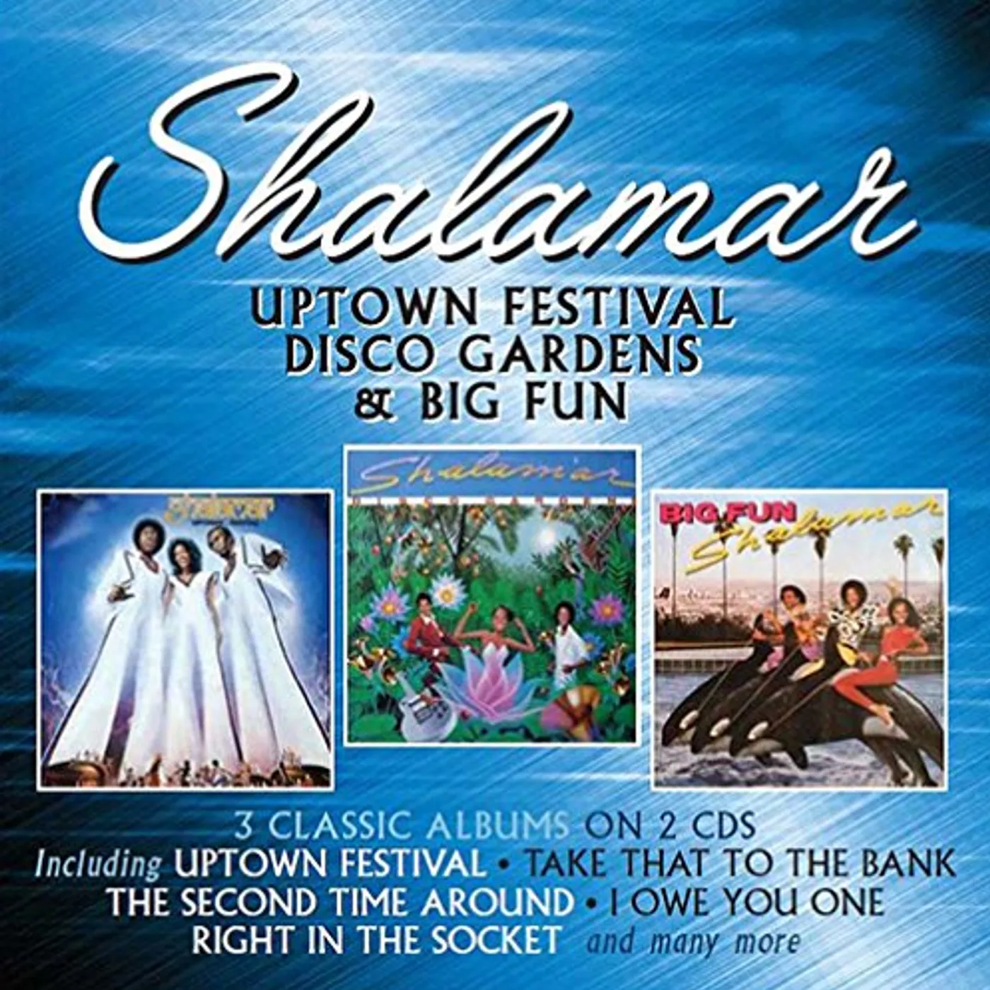 Shalamar UPTOWN FESTIVAL / DISCO GARDENS / BIG FUN CD