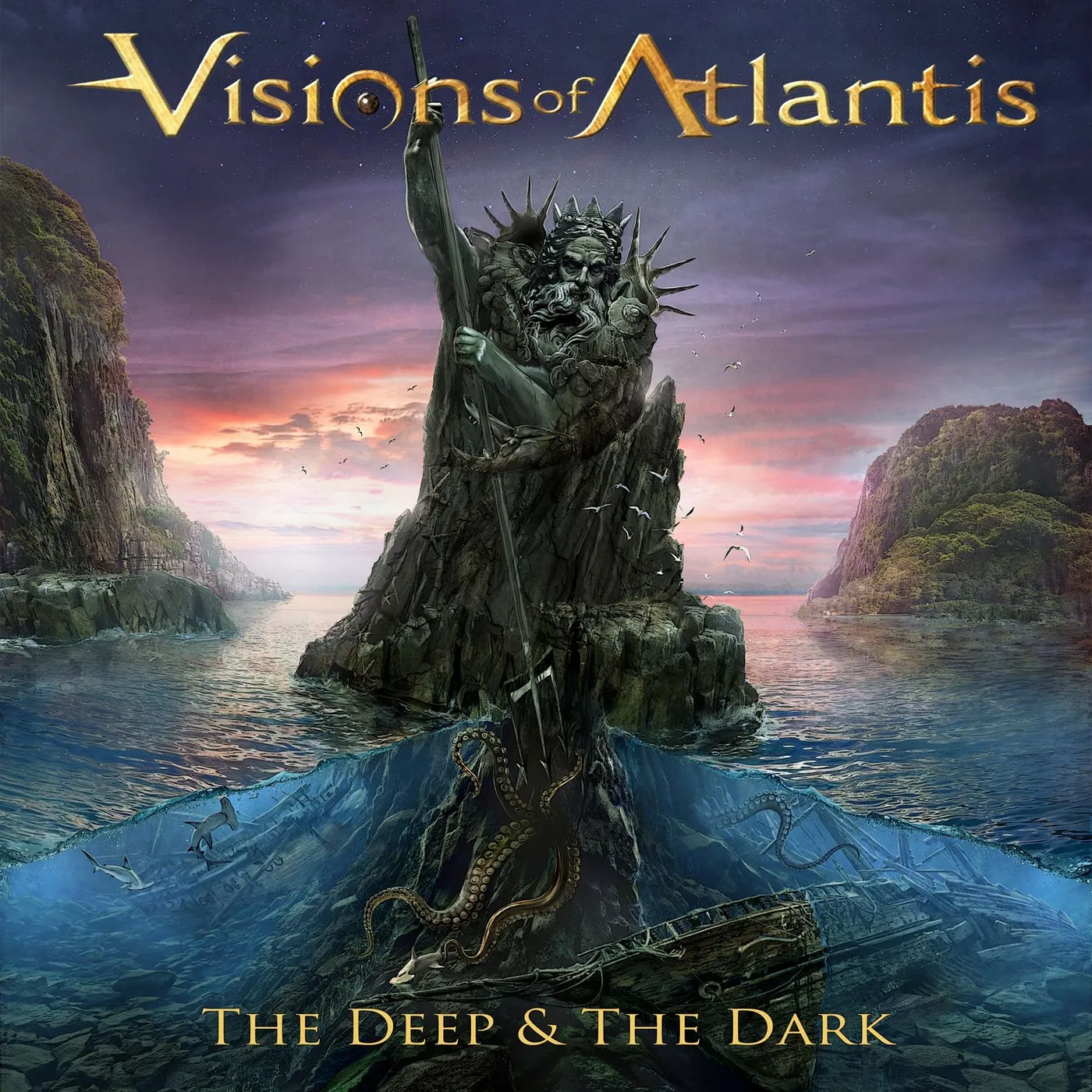 Visions of Atlantis DEEP & THE DARK CD