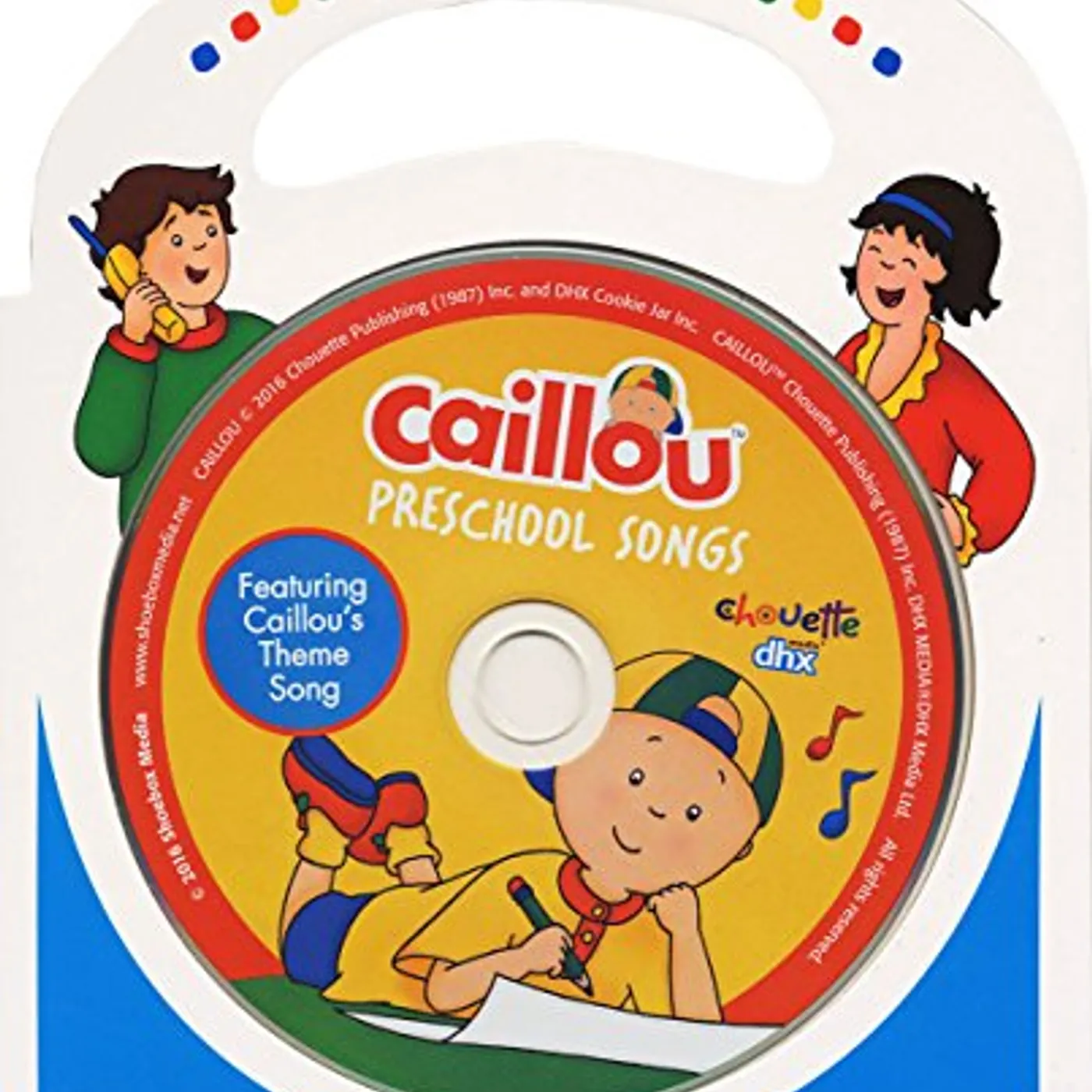 Caillou PRESCHOOL SONGS CD