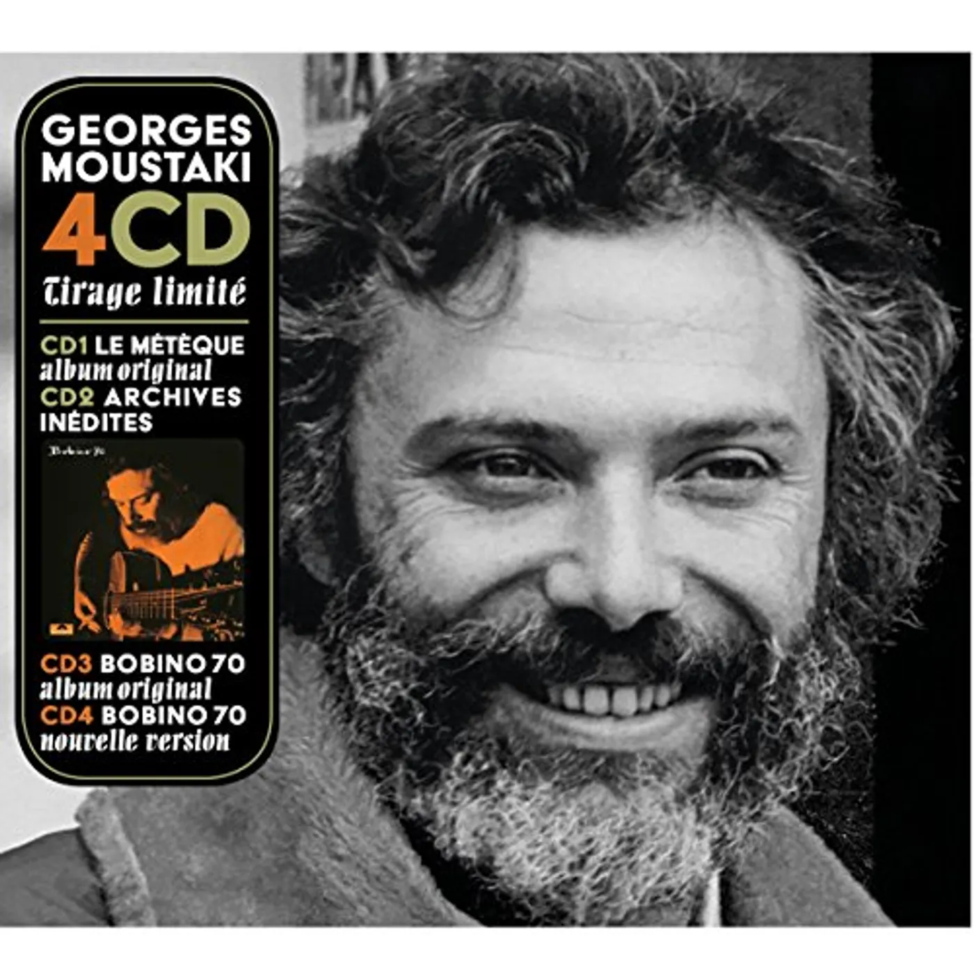 Georges Moustaki COFFRET LE METEQUE / BOBINO 70 CD