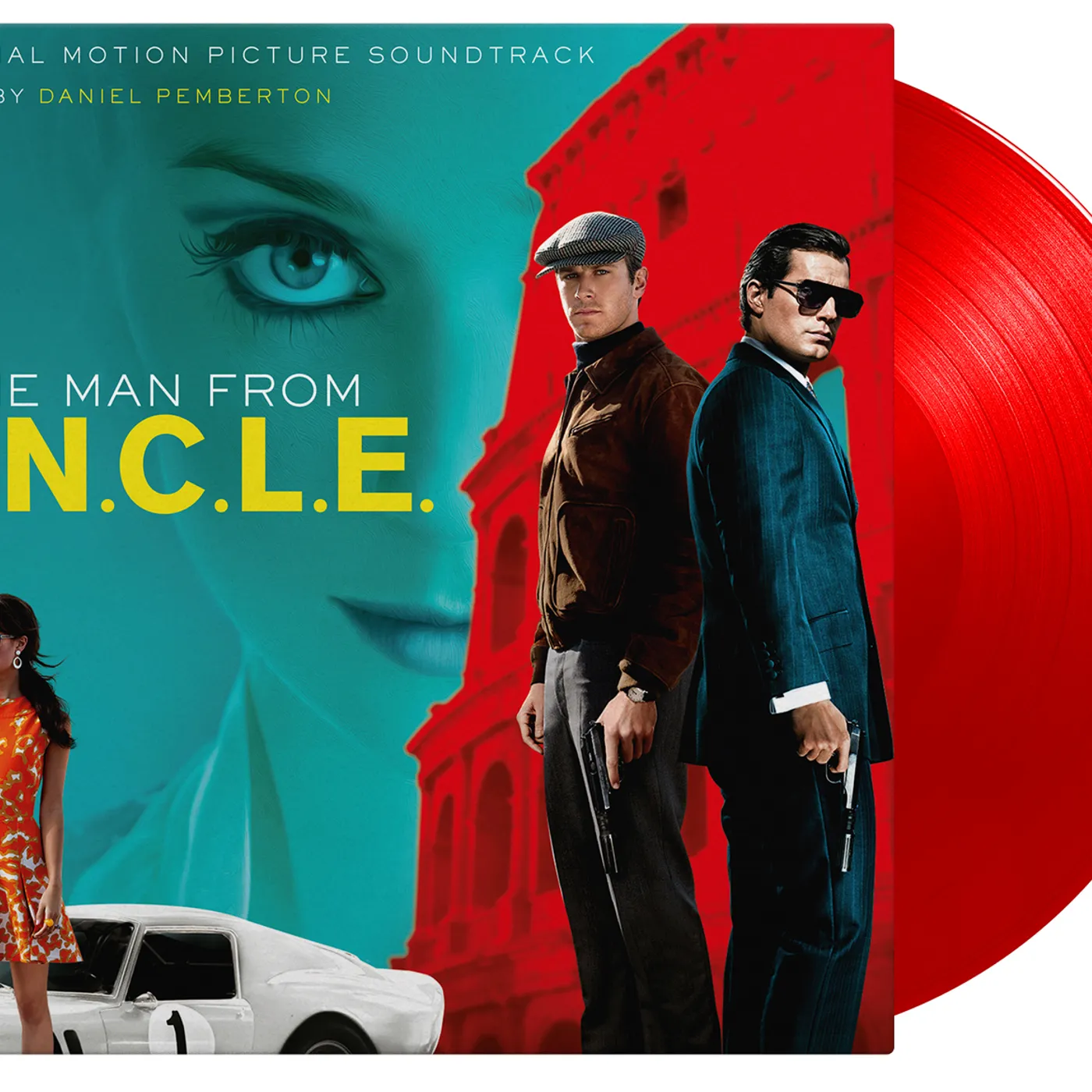 Daniel Pemberton MAN FROM U.N.C.L.E (SOUNDTRACK) Vinyl Record