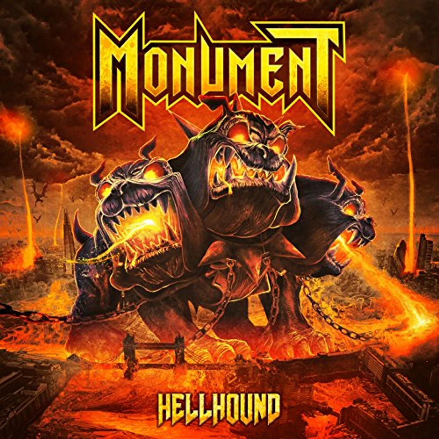 Monument Hellhound Vinyl Record
