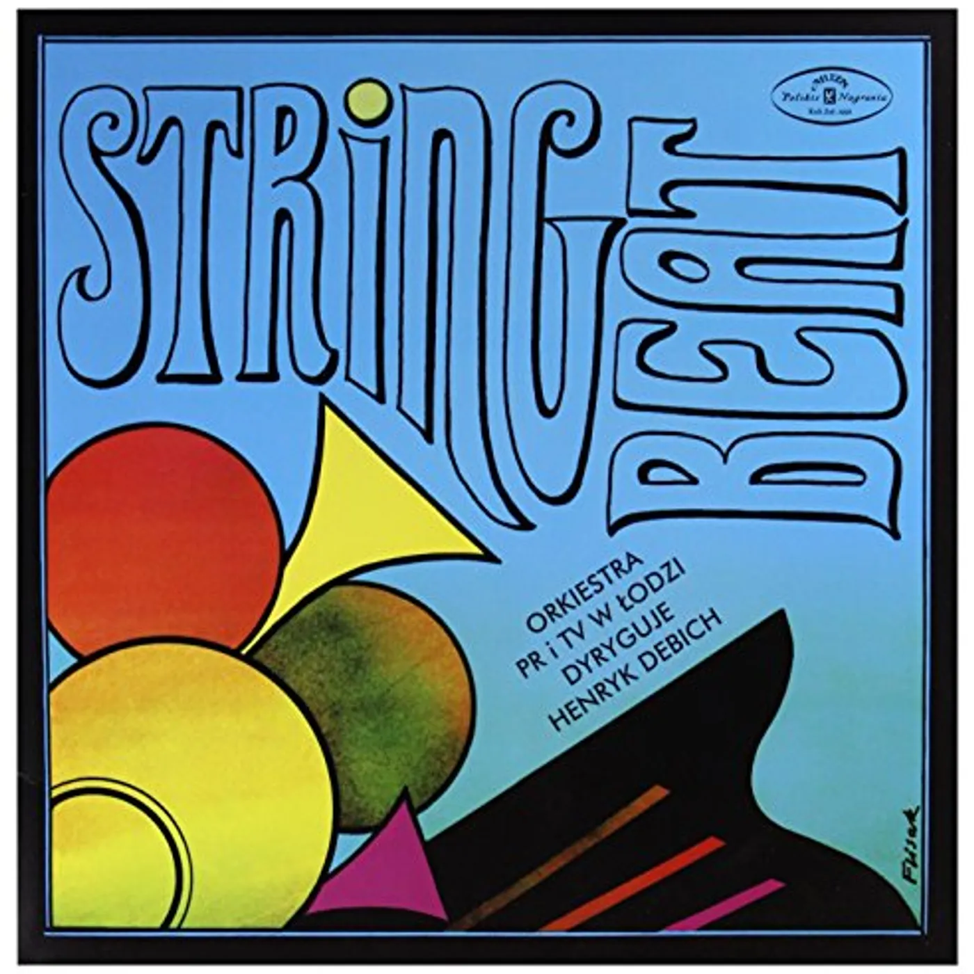 Henryk Debich String Beat Vinyl Record