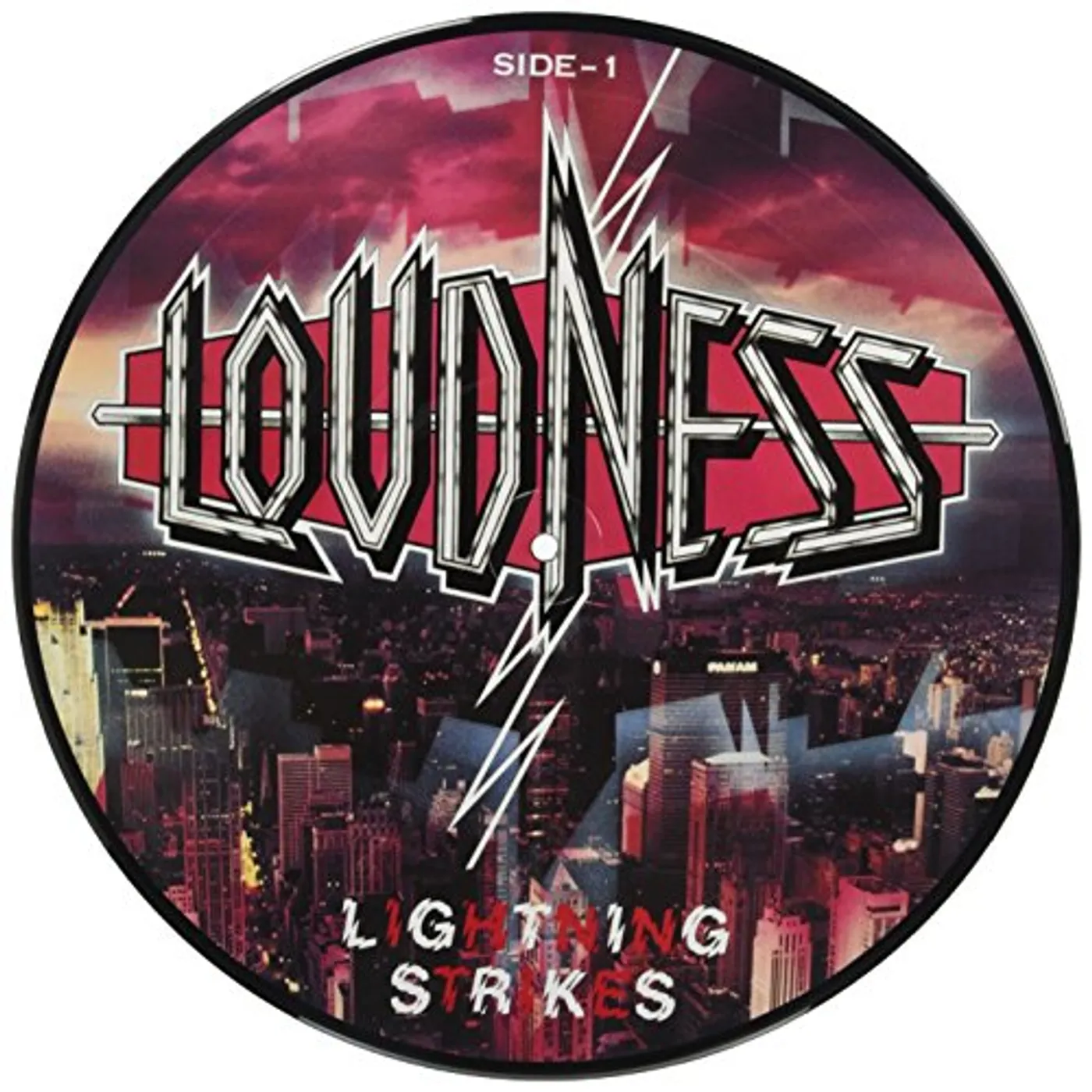 LOUDNESS LIGHTNING STRIKES Vinyl Record