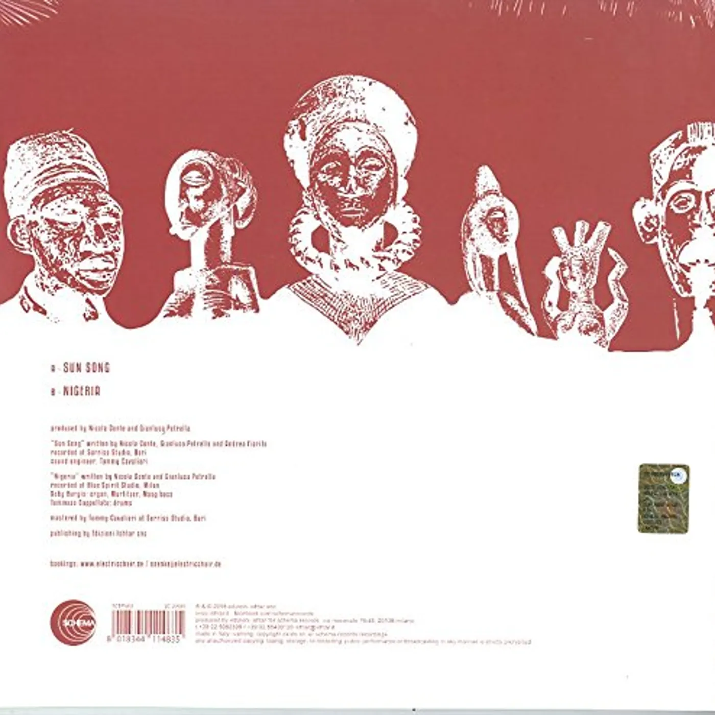 Nicola Conte Sun Song / Nigeria Vinyl Record