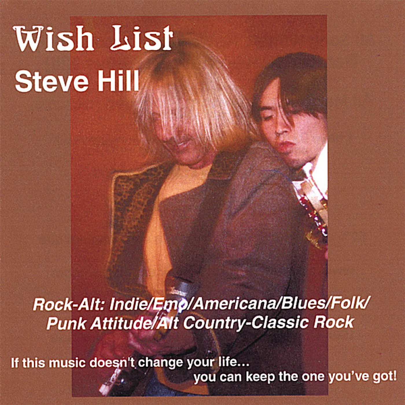 Steve Hill WISH LIST CD