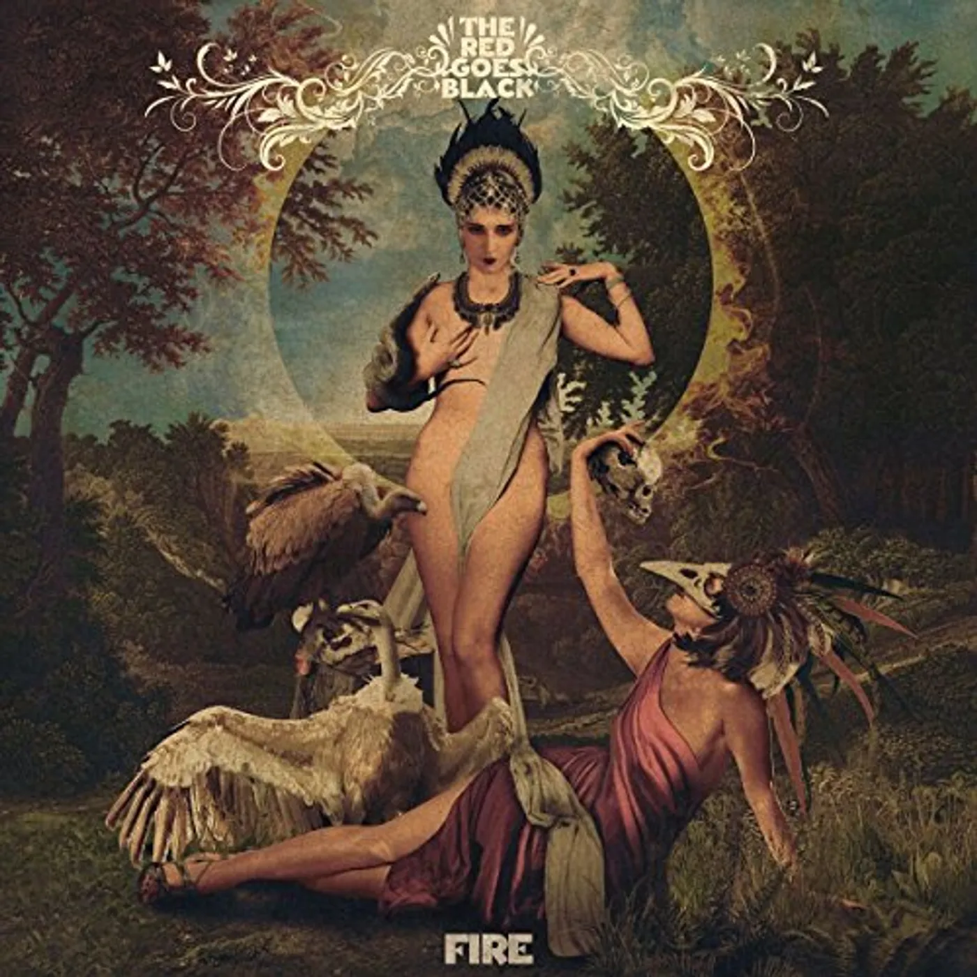 The Red Goes Black FIRE CD