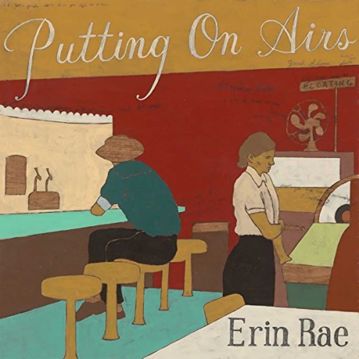 Erin Rae PUTTING ON AIRS Vinyl Record